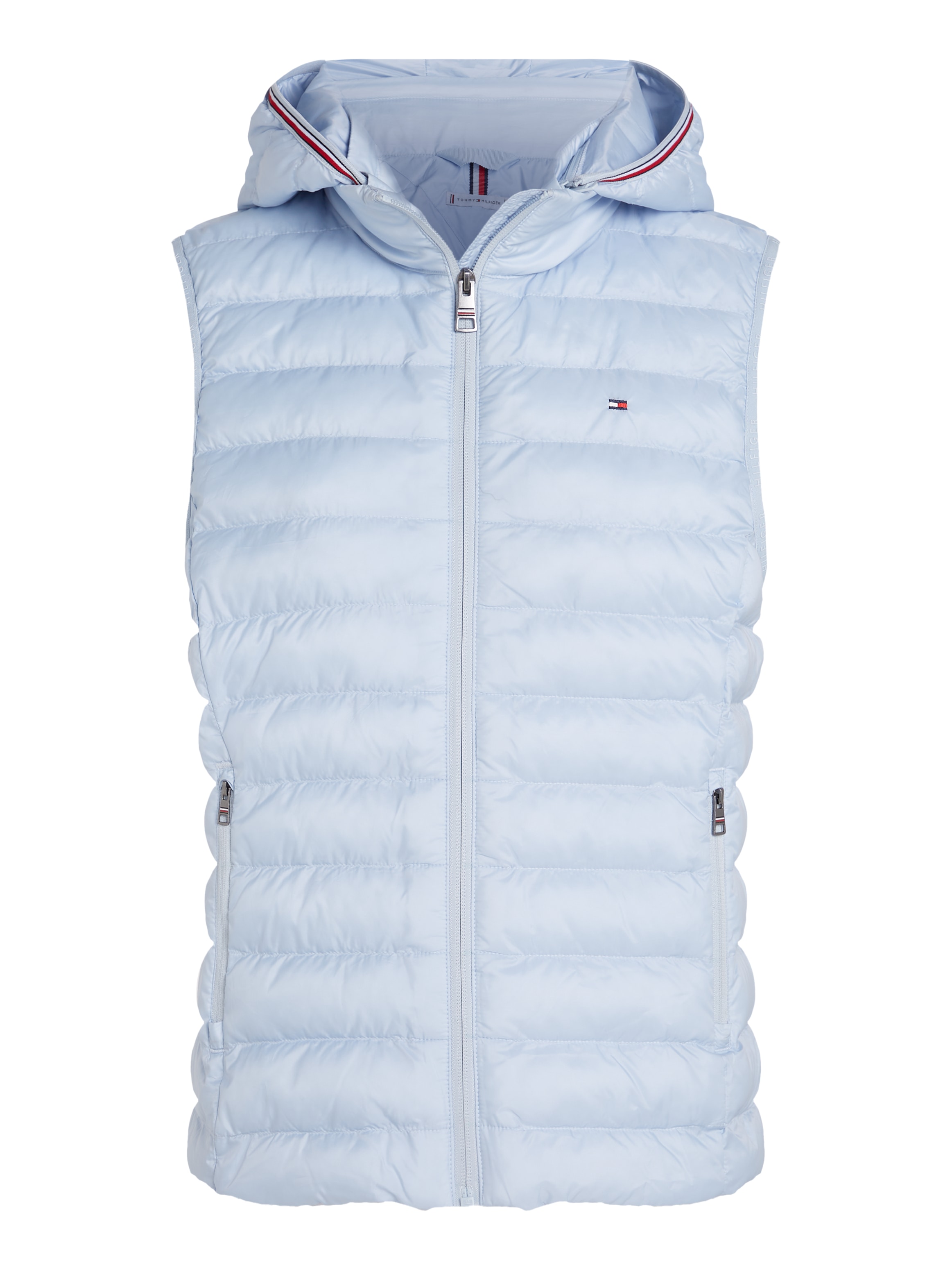 Tommy Hilfiger Steppweste »LW PADDED GLOBAL STRIPE VEST«, (Global Serie TH WOMEN), mit Elastic-Band