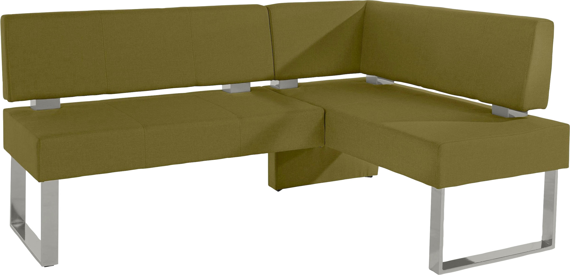 Home affaire Eckbank "Rab" in 2 Breiten (180 oder 200 cm), Bezug in verschi günstig online kaufen