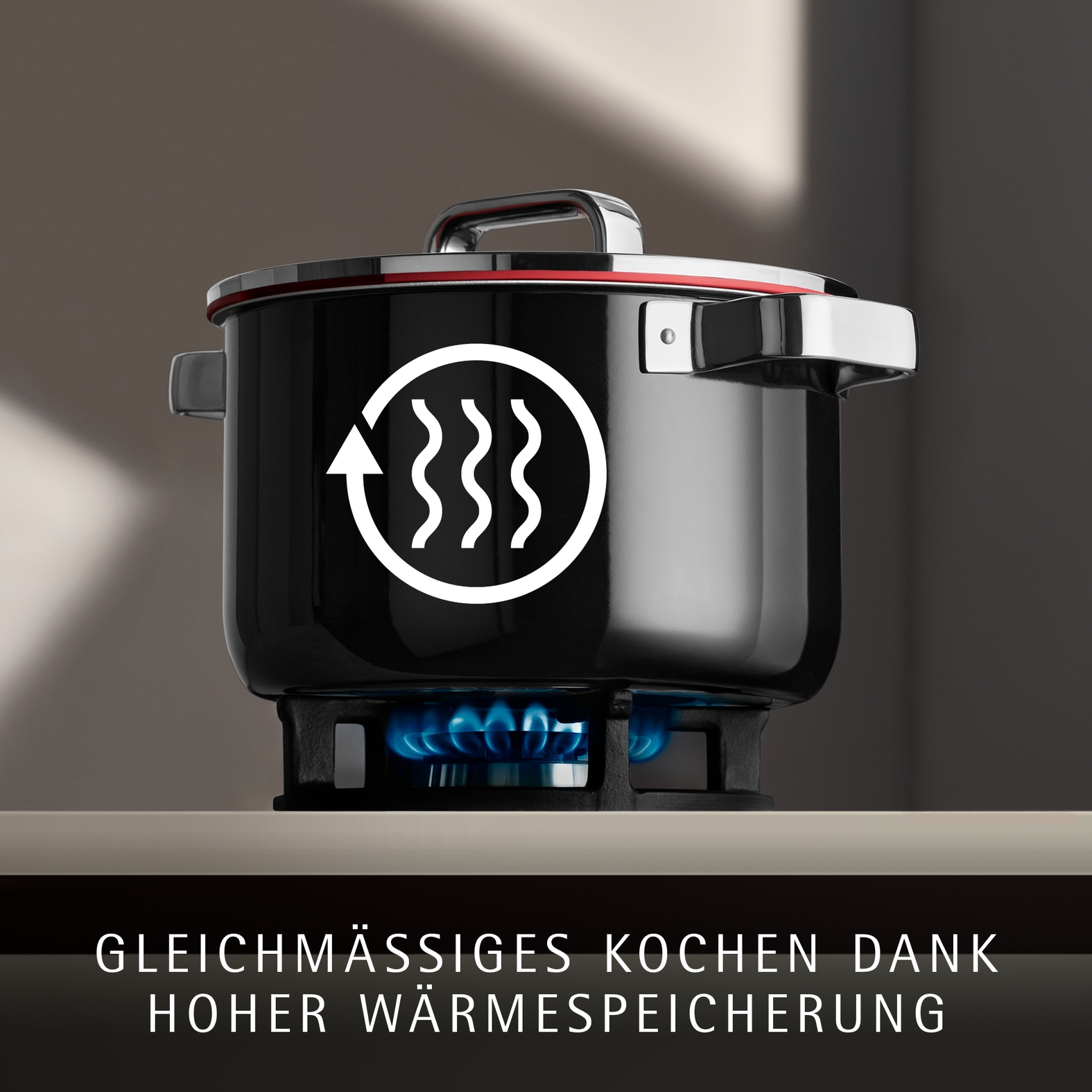 WMF Kochtopf »Fusiontec Function Pro« 1 tlg. tlg. Edelstahl | Glas