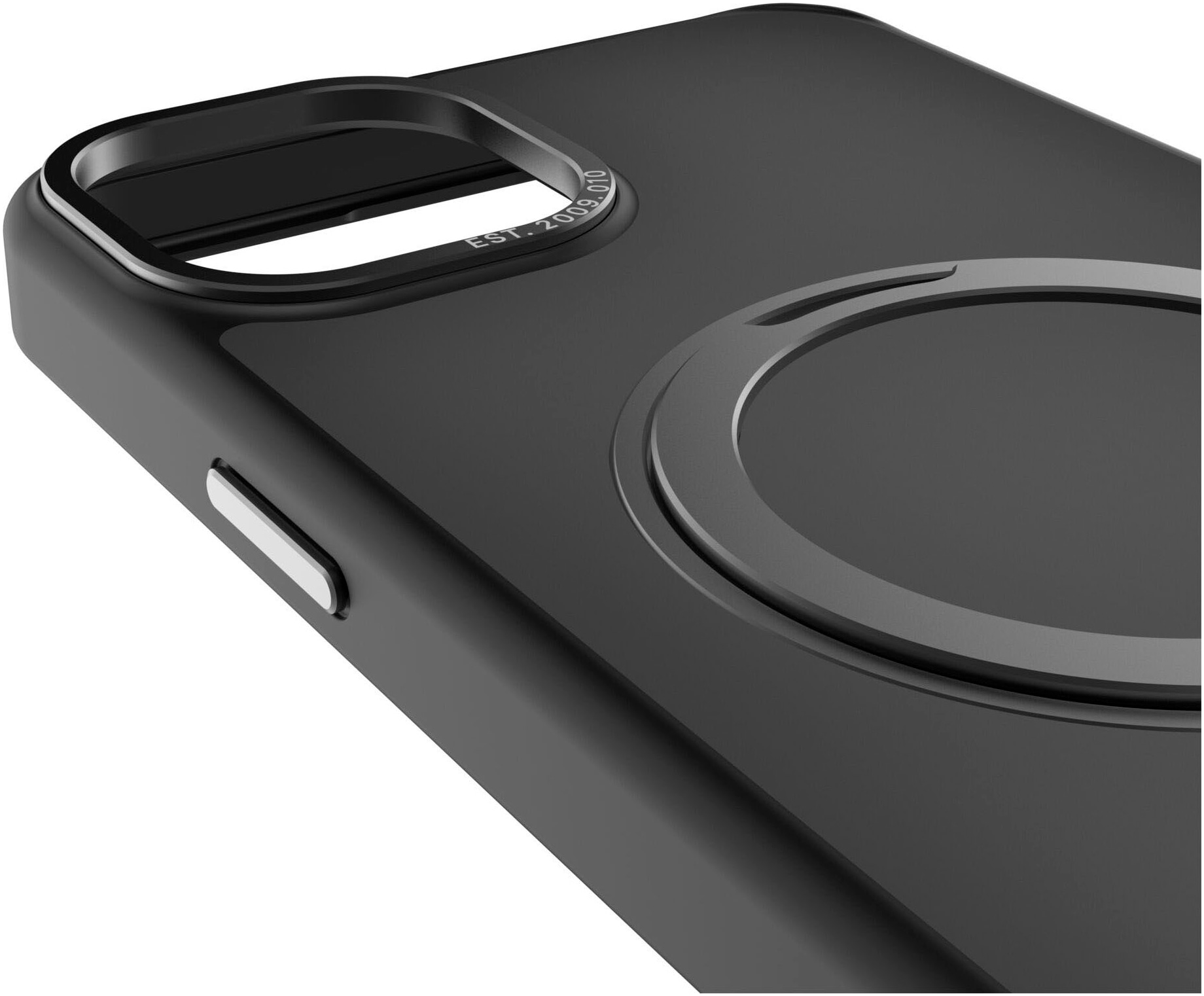DECODED Smartphone-Hülle »Recycled Plastic Loop Stand BackCover iP 15 Plus«, iPhone 15 Plus, 17 cm (6,7 Zoll)