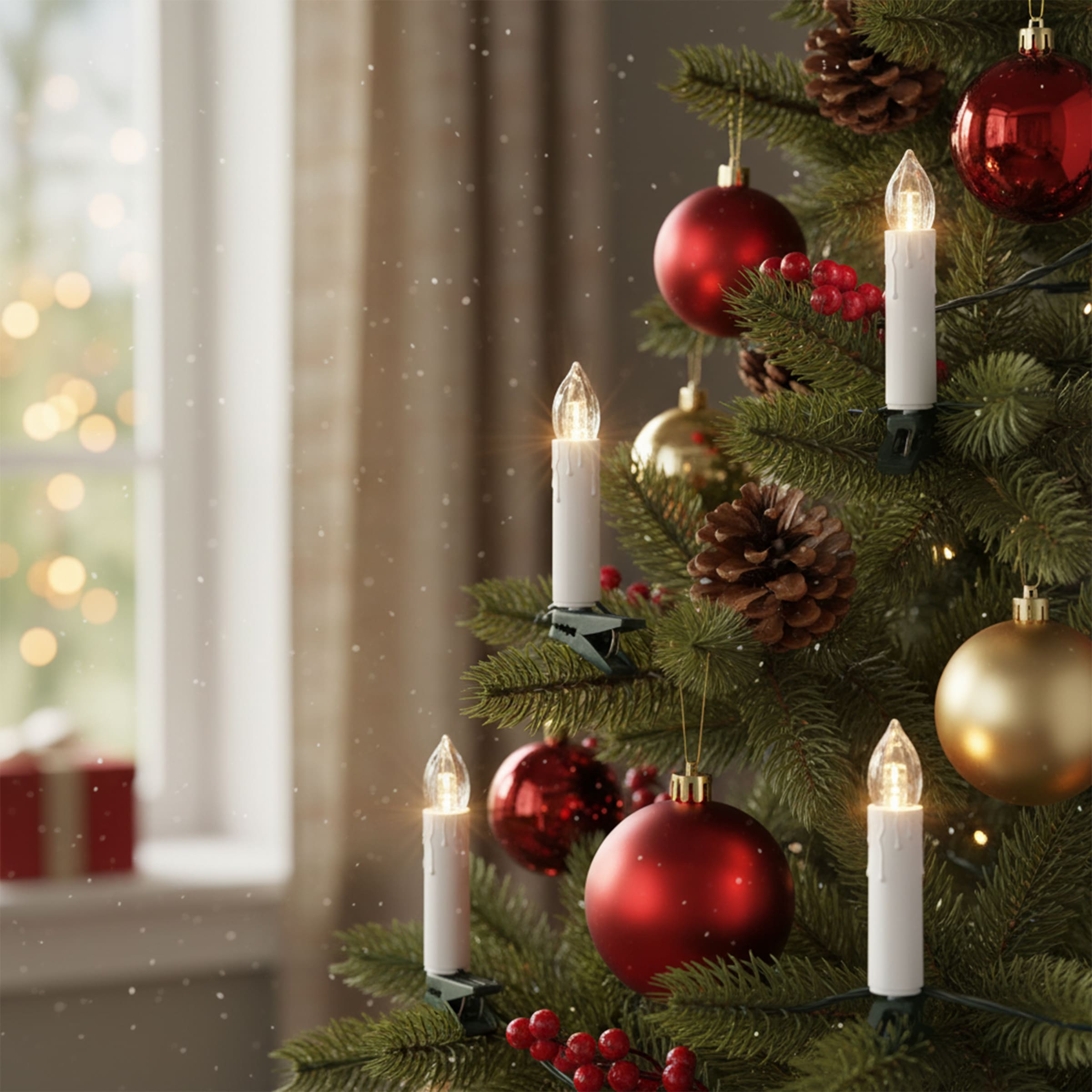 IC Winterworld LED-Christbaumkerzen 30 Stk.-flammig