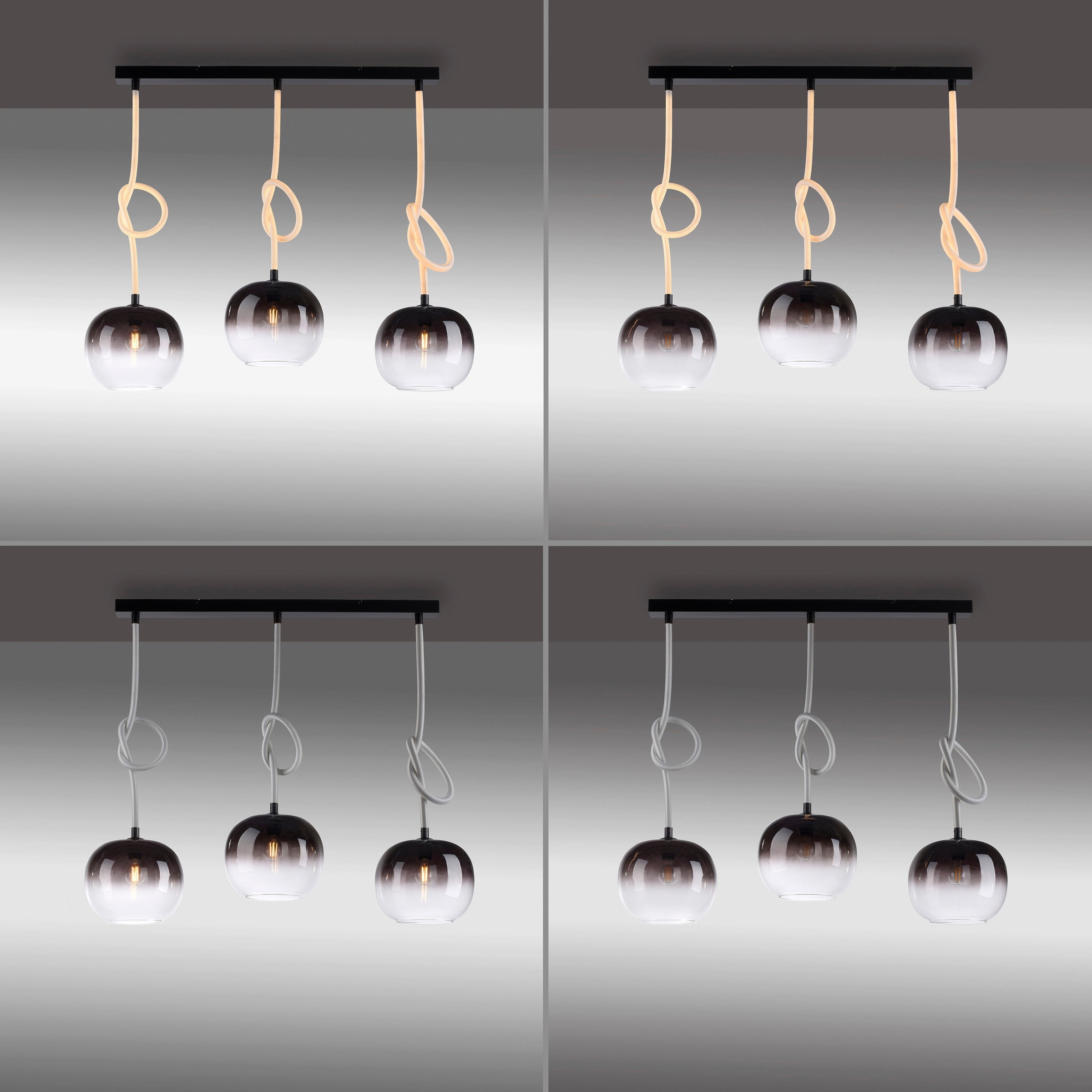 Paul Neuhaus Pendelleuchte »LUMA«, 6 flammig, Leuchtmittel LED-Board | LED fest integriert
