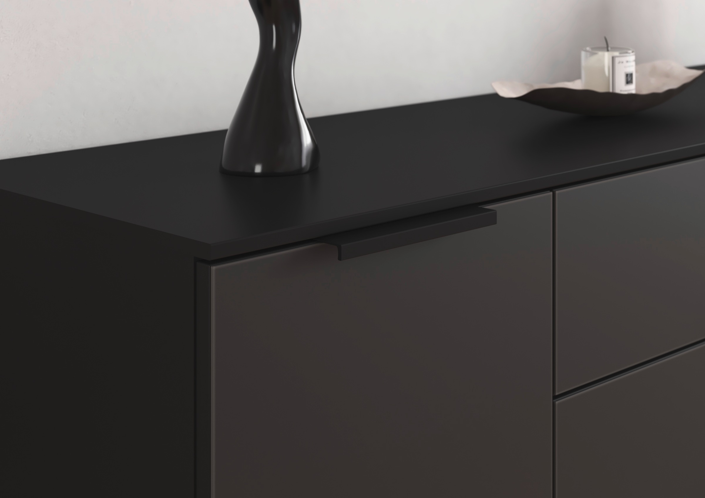 LeGer Home by Lena Gercke Kommode »Serina«, mit 4 Schubkästen und 2 Türen sowie Metallgriffen MADE IN GERMANY
