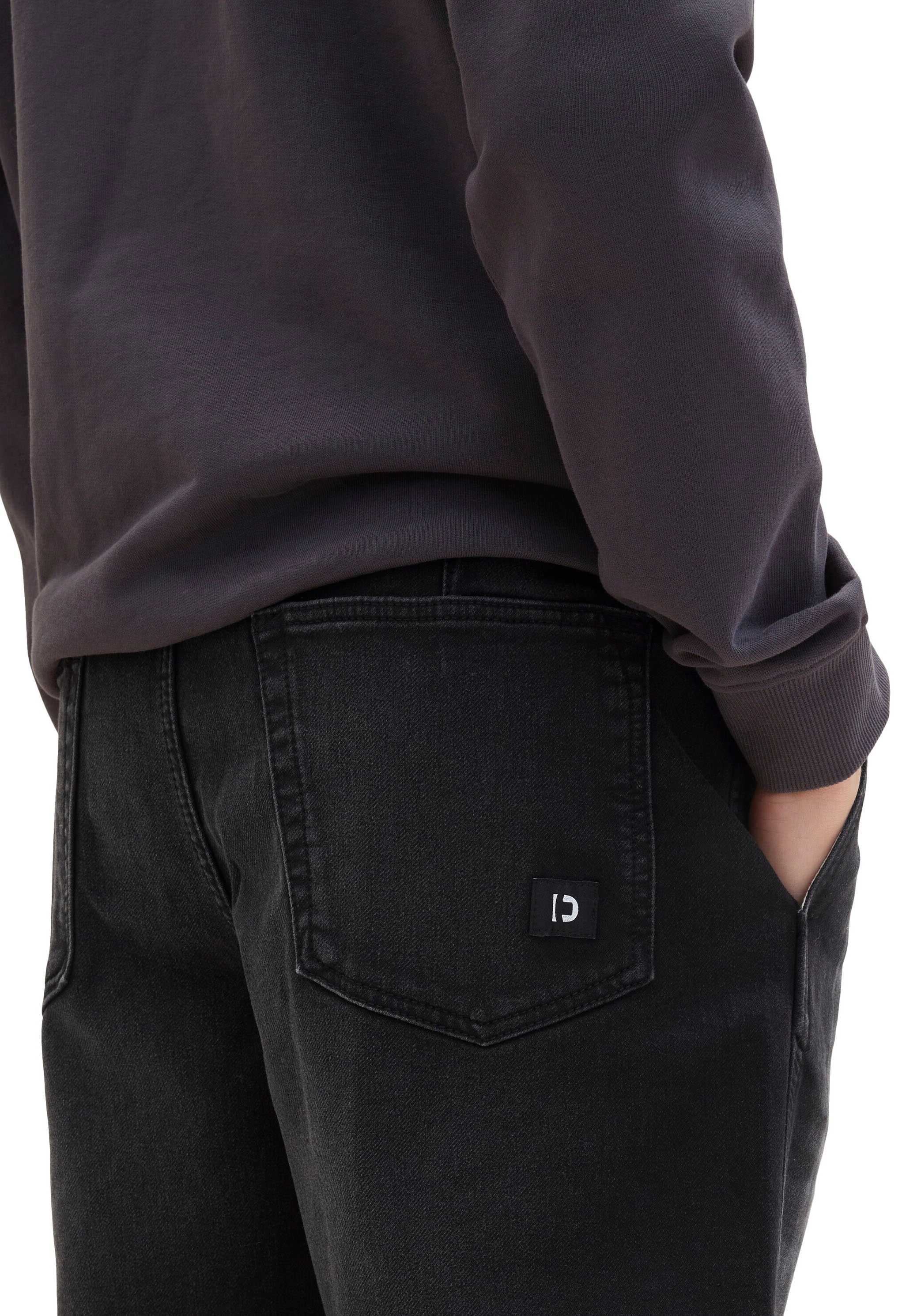 3. Bild von TOM TAILOR Denim Jeansshorts, mit elastischem Tunnelzugbund