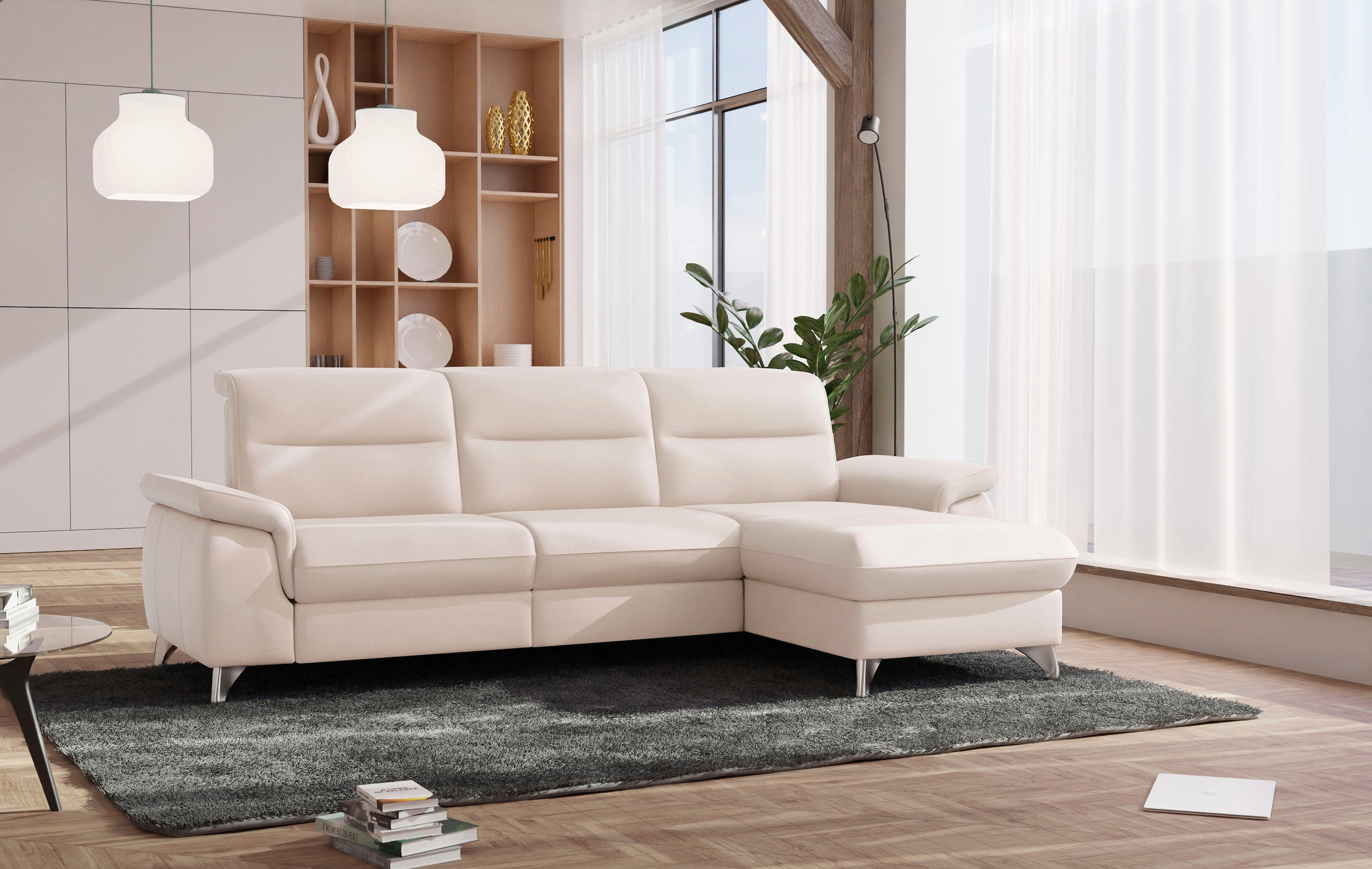 sit&more Ecksofa Astoria L-Form, wahlweise mit motorischer Relaxfunktion günstig online kaufen