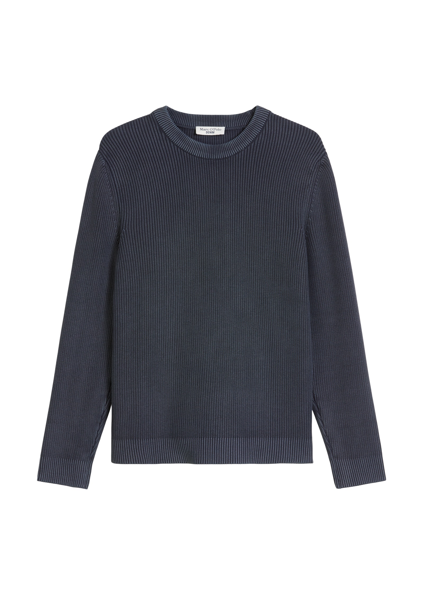 Marc O'Polo DENIM Rundhalspullover »loose fit mit speziellem Farbeffekt«