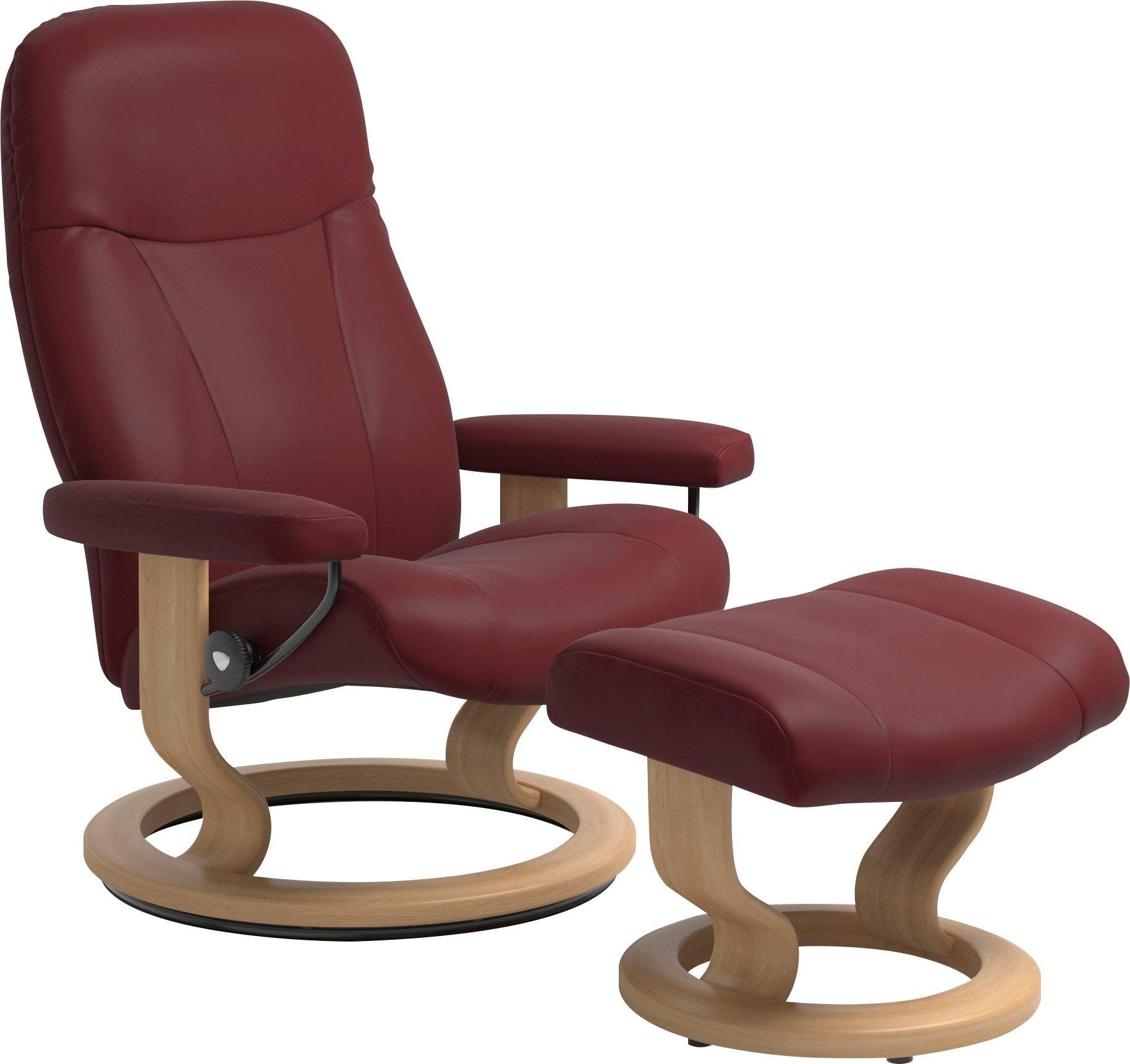 Stressless® Relaxsessel »Garda«, mit Classic Base, Größe M, Gestell Eichefarben