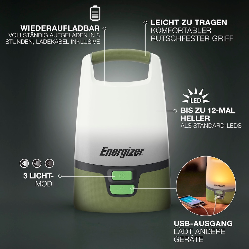 Energizer Laterne »Camping Light Rechargeble«