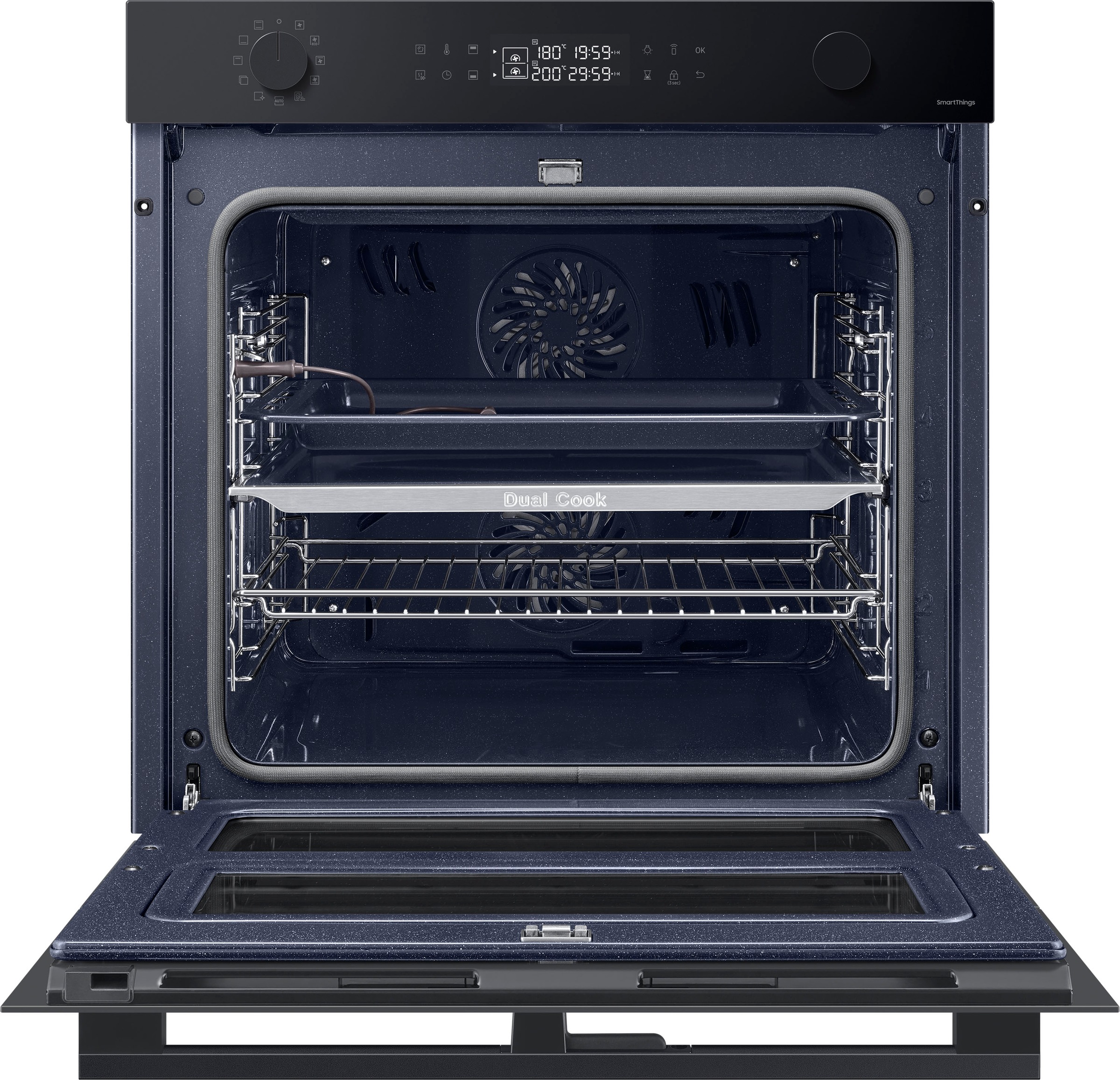 3. Bild von Samsung Einbaubackofen »NV7B45502AK«, Serie 4, NV7B45502AK, Pyrolyse-Selbstreinigung