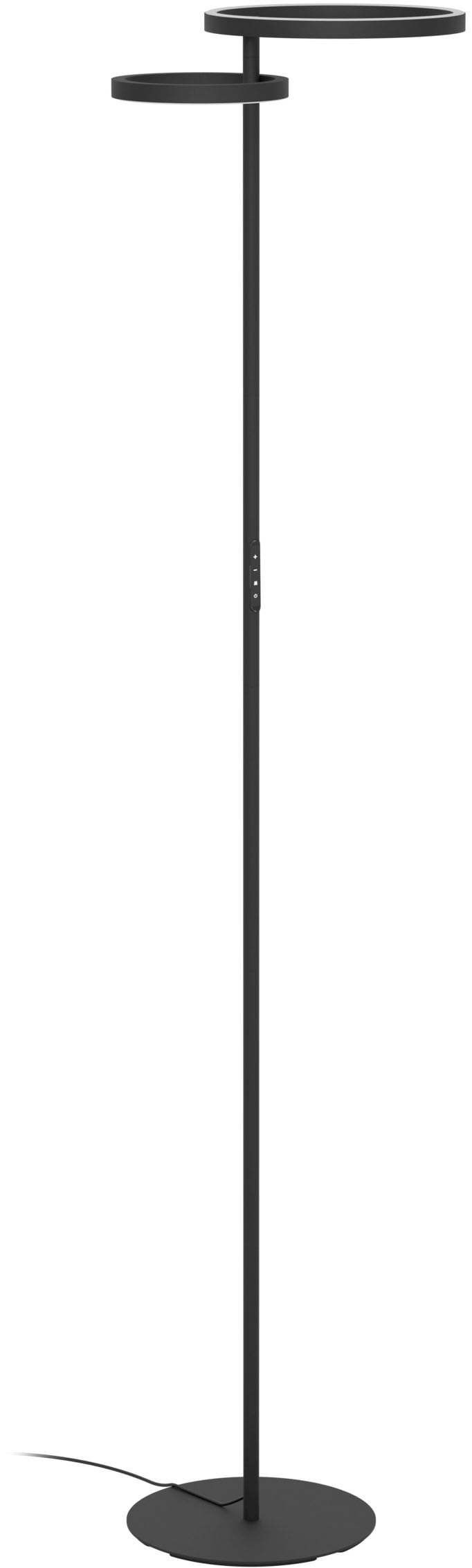 EGLO Stehlampe »CASTELPOTO 1 Stehlampe - Stahl - LED;LED - 16W;12W - IP20« LED-Modul 1 Stk. Kaltweiß | Neutralweiß | Warmweiß Standleuchte, Leselampe, Wohzimmer, Schlafzimmer, L43 x B30 x H180 cm