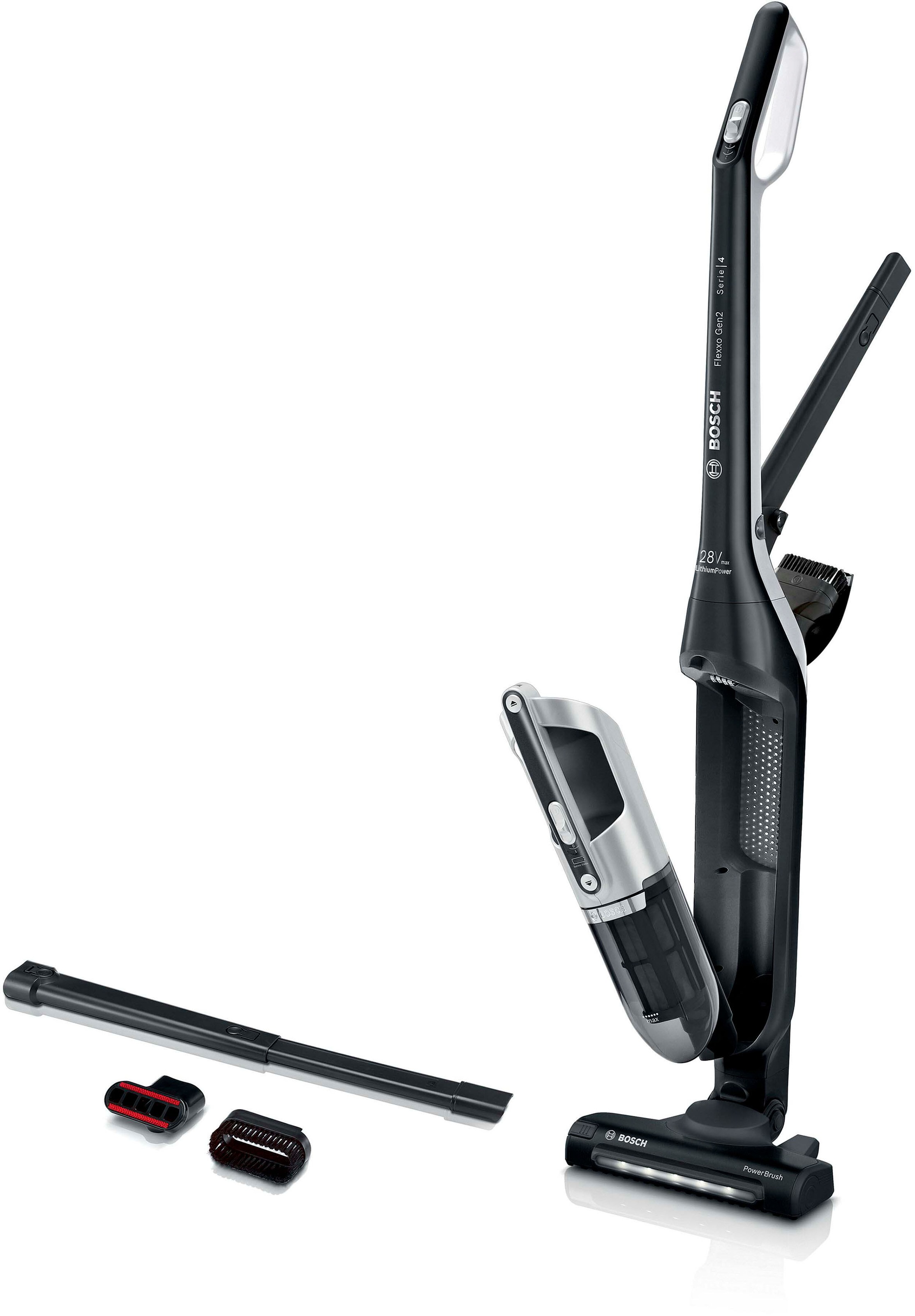 BOSCH Akku-Hand-und Stielstaubsauger »Flexxo Gen2 Serie 4 BBH3P2801, 28 V, günstig online kaufen