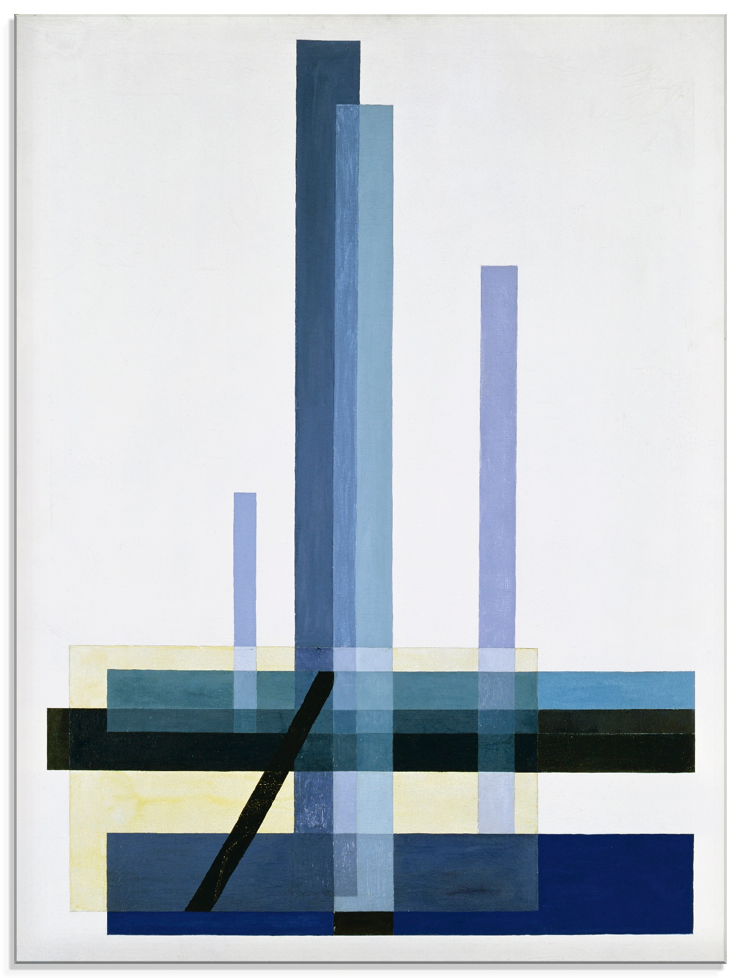 Artland Glasbild »C XII Blaues Bild«, Muster, (1 St.), in verschiedenen Grö günstig online kaufen