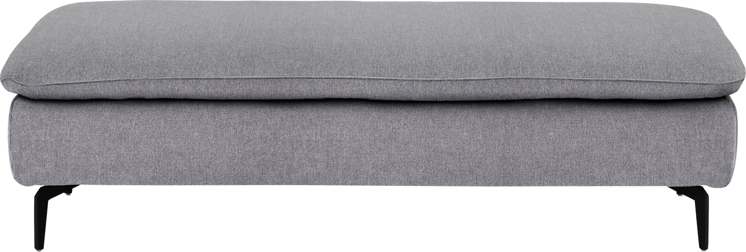 W.SCHILLIG Ecksofa »valentinoo, Designsofa, bequem, elegant und zeitlos, L-Form«, (Set), inklusive Hocker, mit Sitztiefenverstellung, Breite 299 cm