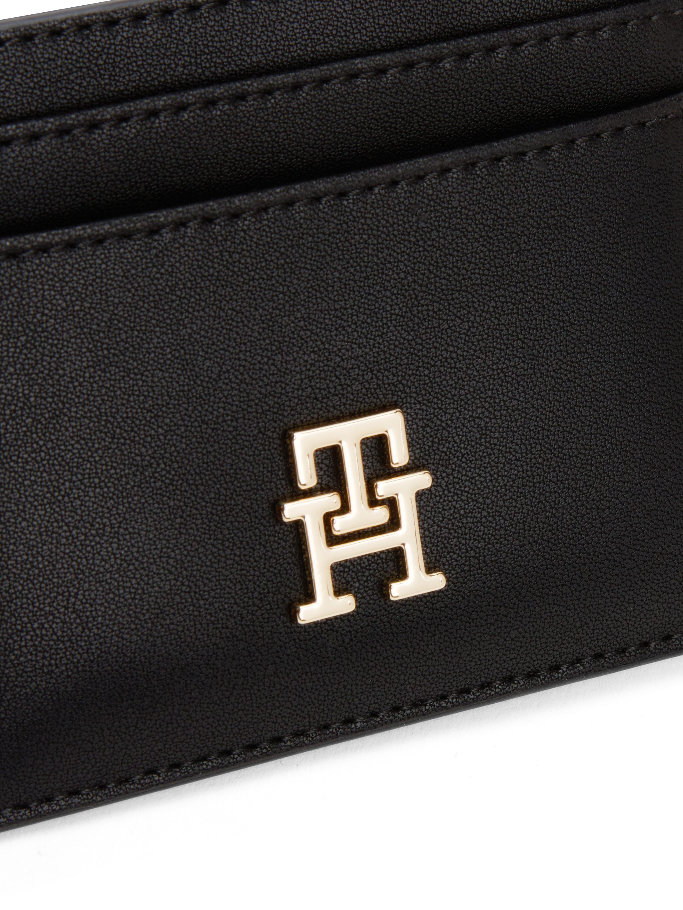 Tommy Hilfiger Kartenetui »TH FEMININE CC HOLDER«, Portemonnai, Geldbörse mit edlem TH-Schmuckelement