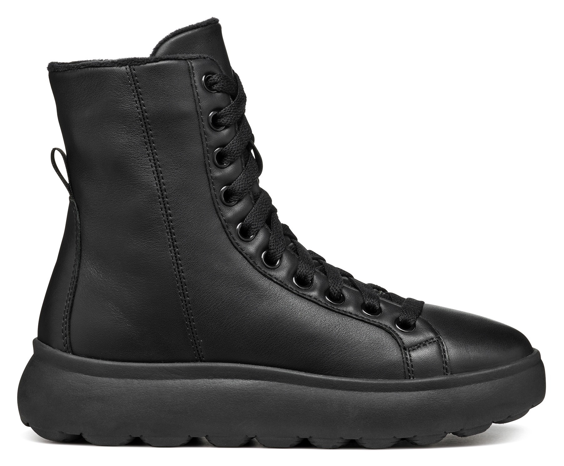 Geox Schnürboots »D SPHERICA EC4.1 D«, Plateau Boot, Chunky Boot, Winterboot mit Warmfutter