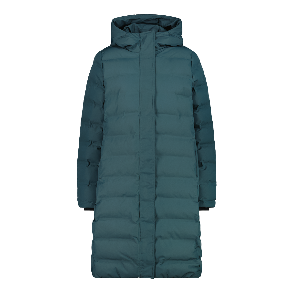 CMP Wintermantel »WOMAN COAT FIX HOOD« wärmend, winddicht, wasserabweisend, mit Kapuze, aus Polyester