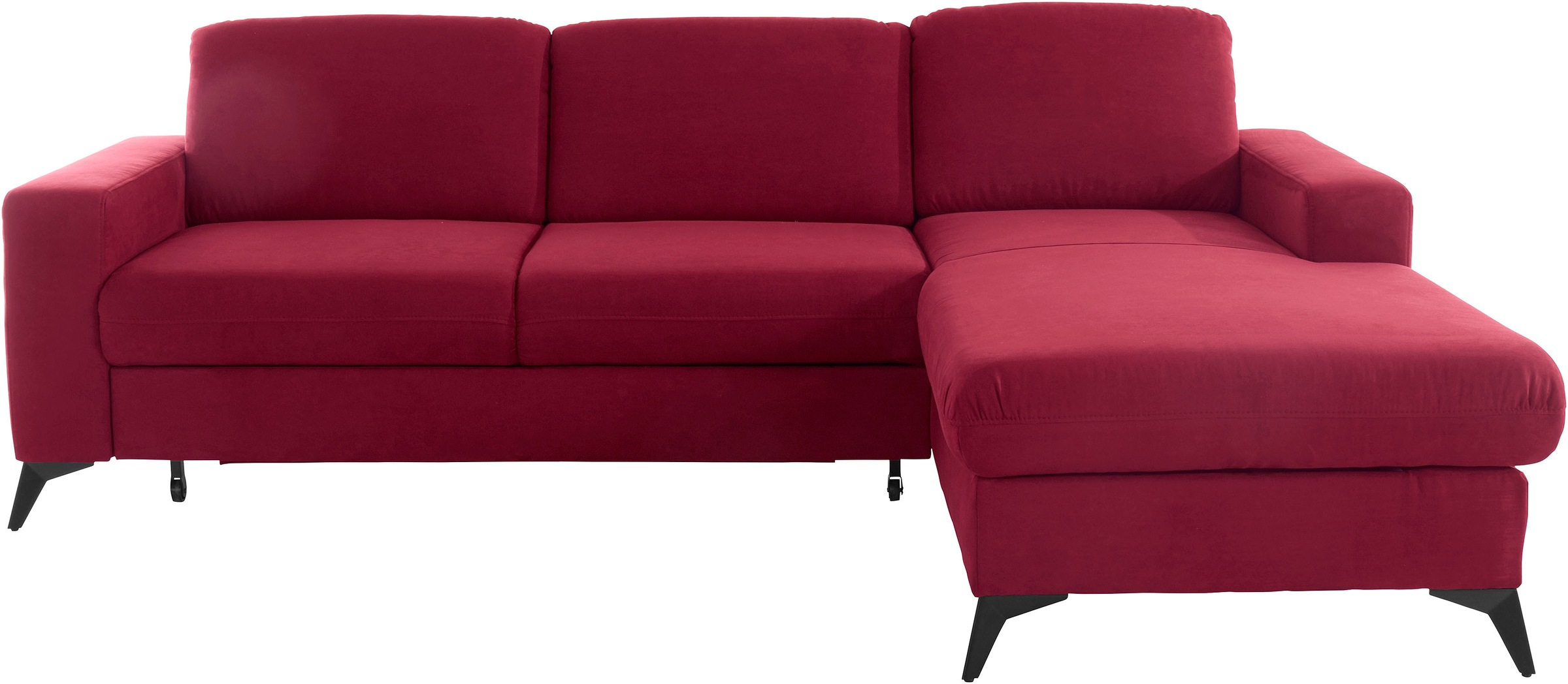 Home affaire Ecksofa »Lolland L-Form« Wahlweise mit Bettfunktion und Bettka günstig online kaufen