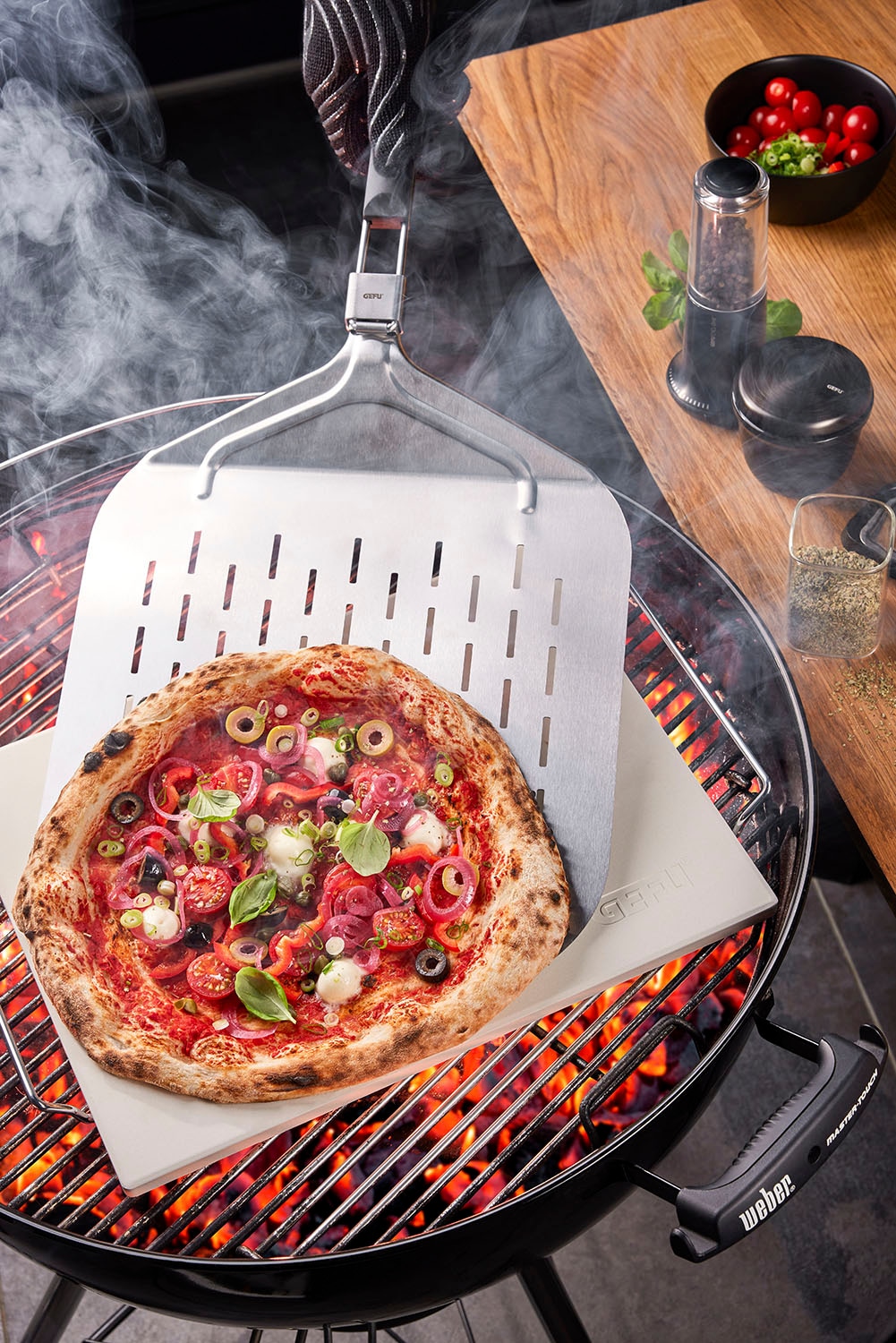 GEFU Küchenwender »SLIDE« Edelstahl, ergonomische geformter Griff