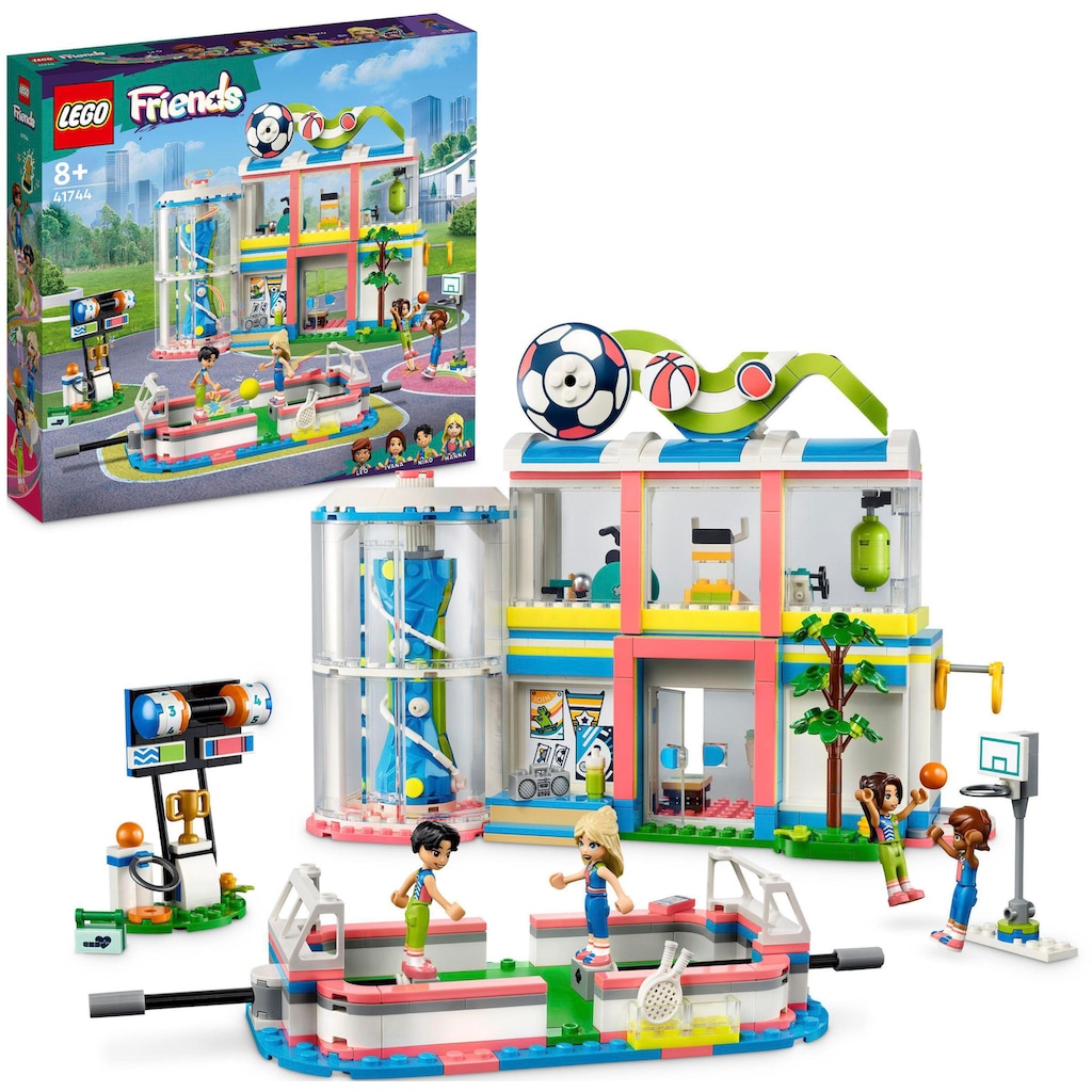 LEGO® Konstruktionsspielsteine »Sportzentrum (41744), LEGO® Friends«, (832 St.)