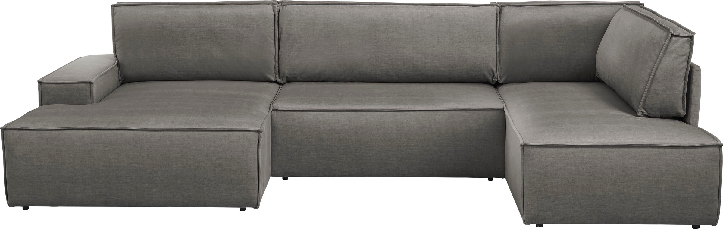 Home affaire Wohnlandschaft "SHERWOOD 329 cm, U-Form, Schlafsofa," Schlaffu günstig online kaufen