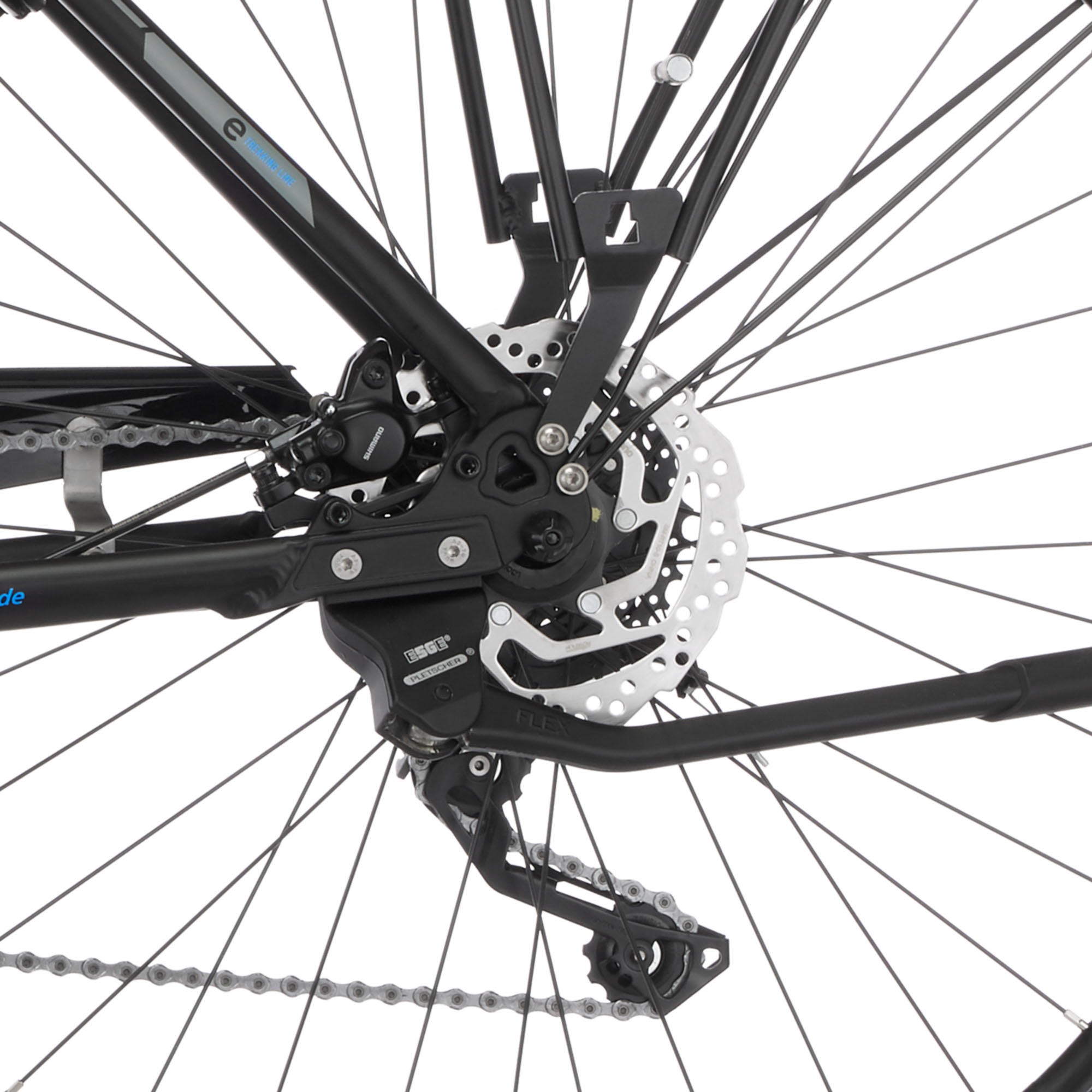 FISCHER Fahrrad E-Bike »VIATOR 1861.1 557«, 9 Gang, Shimano, XT, (mit Akku-Ladegerät-mit Werkzeug)
