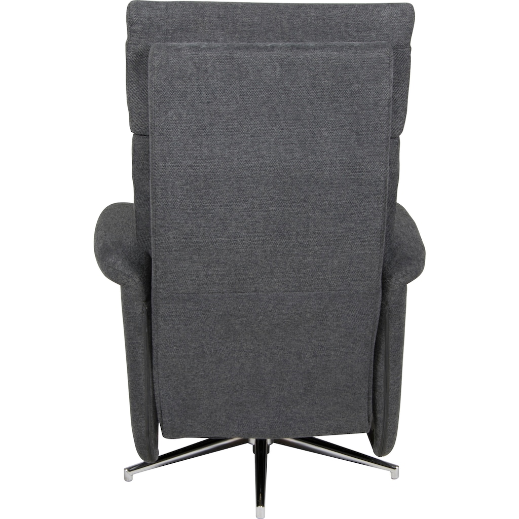 Duo Collection TV-Sessel »Thompson mit stufenloser Einstellung der Rückenlehne, Relaxfunktion«, und Taschenfederkern mit Stahlwellenunterfederung, 360 Grad drehbar