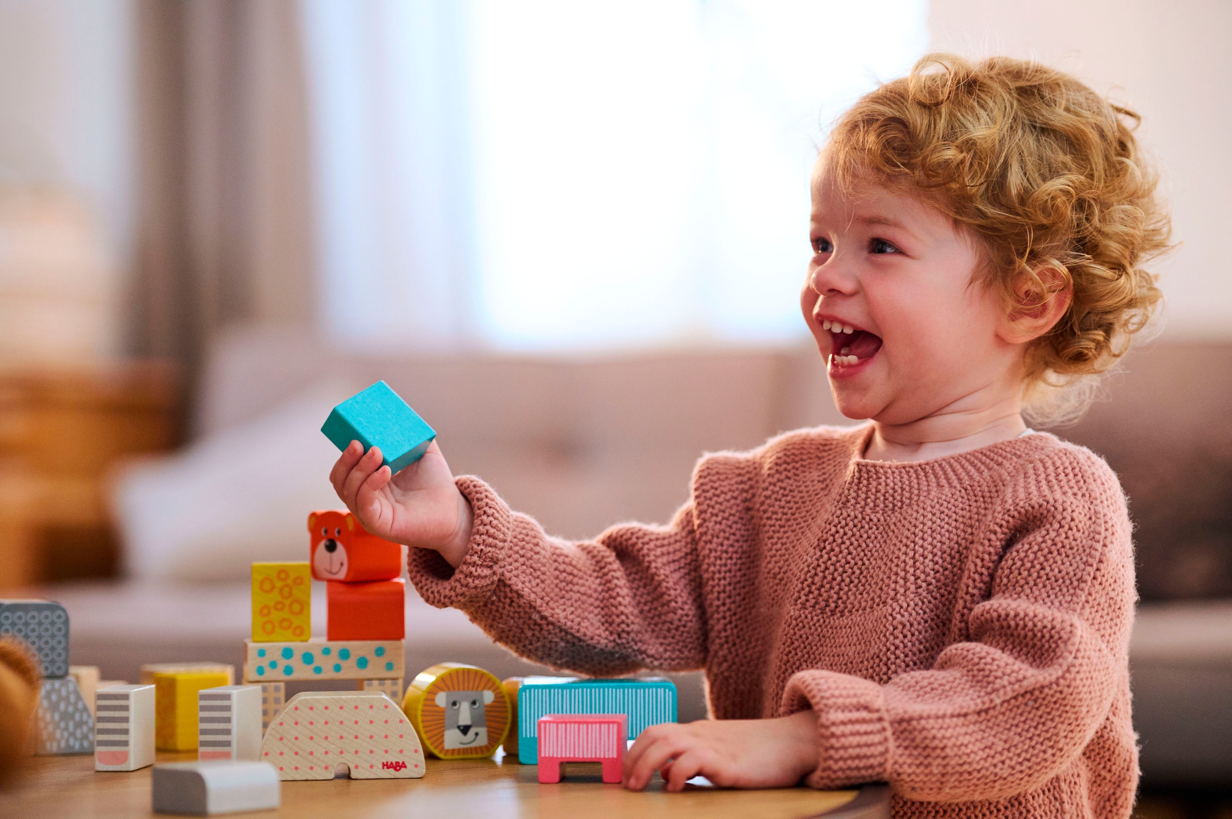 Haba Spielbausteine »Motivbausteine Tierparade«, Made in Germany