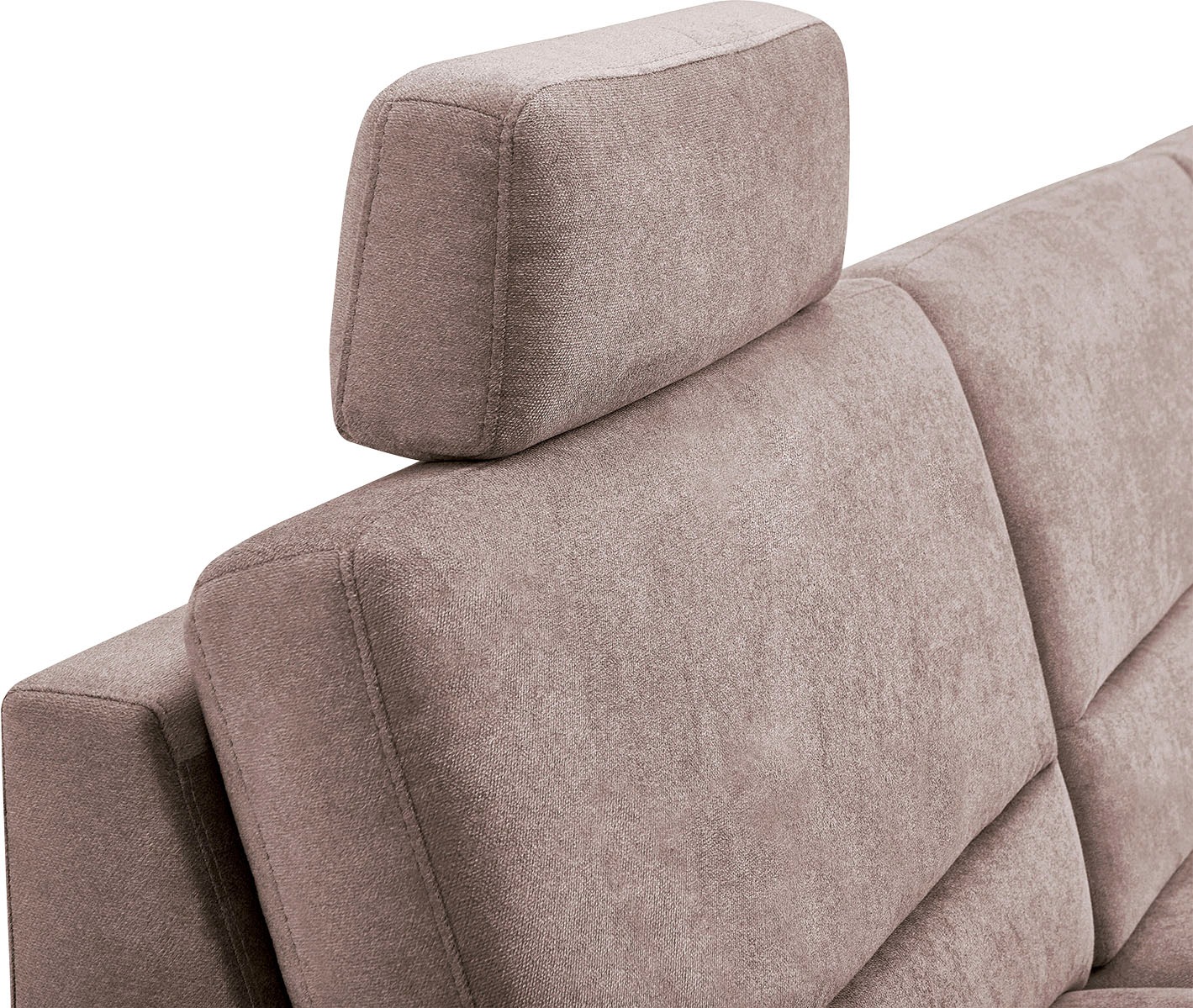 CALIZZA INTERIORS Ecksofa »Onyx L-Form«, Recamiere links oder rechts, wahlweise mit Bettfunktion, Breite 270 cm