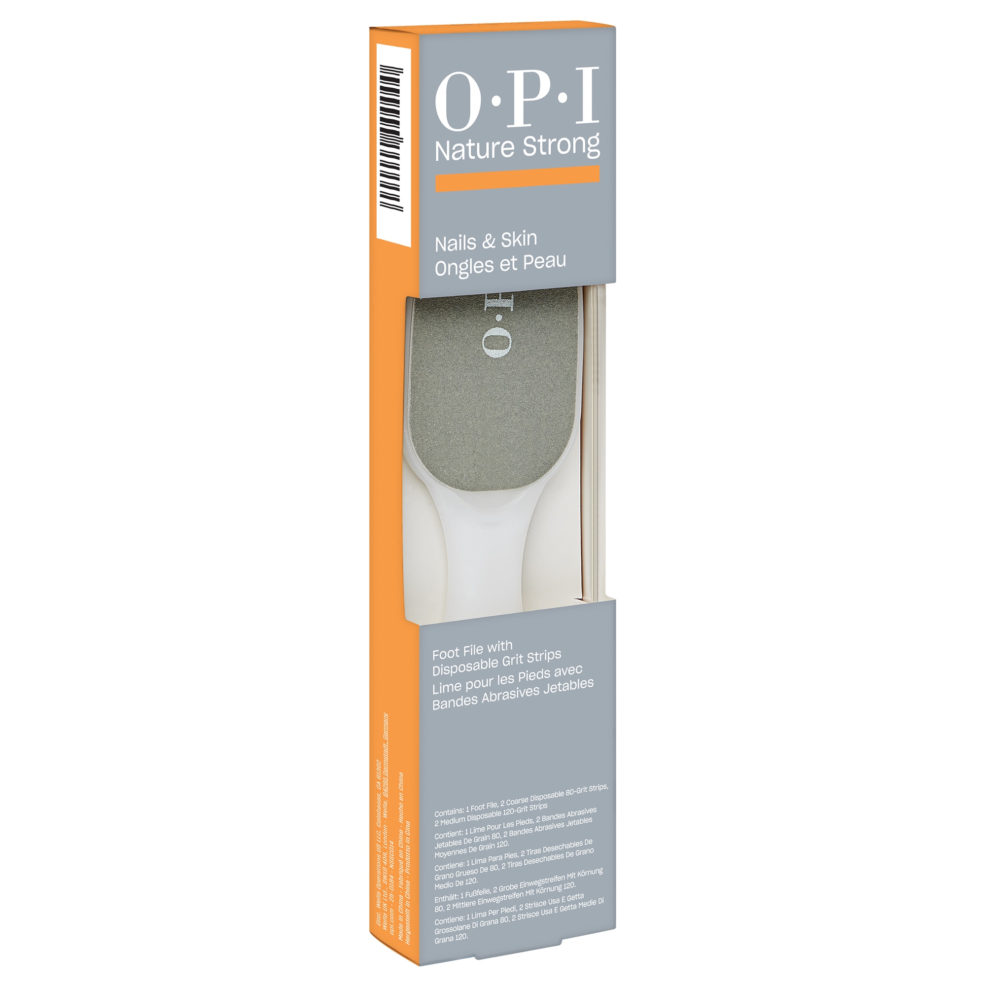OPI Sandblatt-Nagelfeile »Dual Sided Foot File Disposable Strips 80/120 Grit«