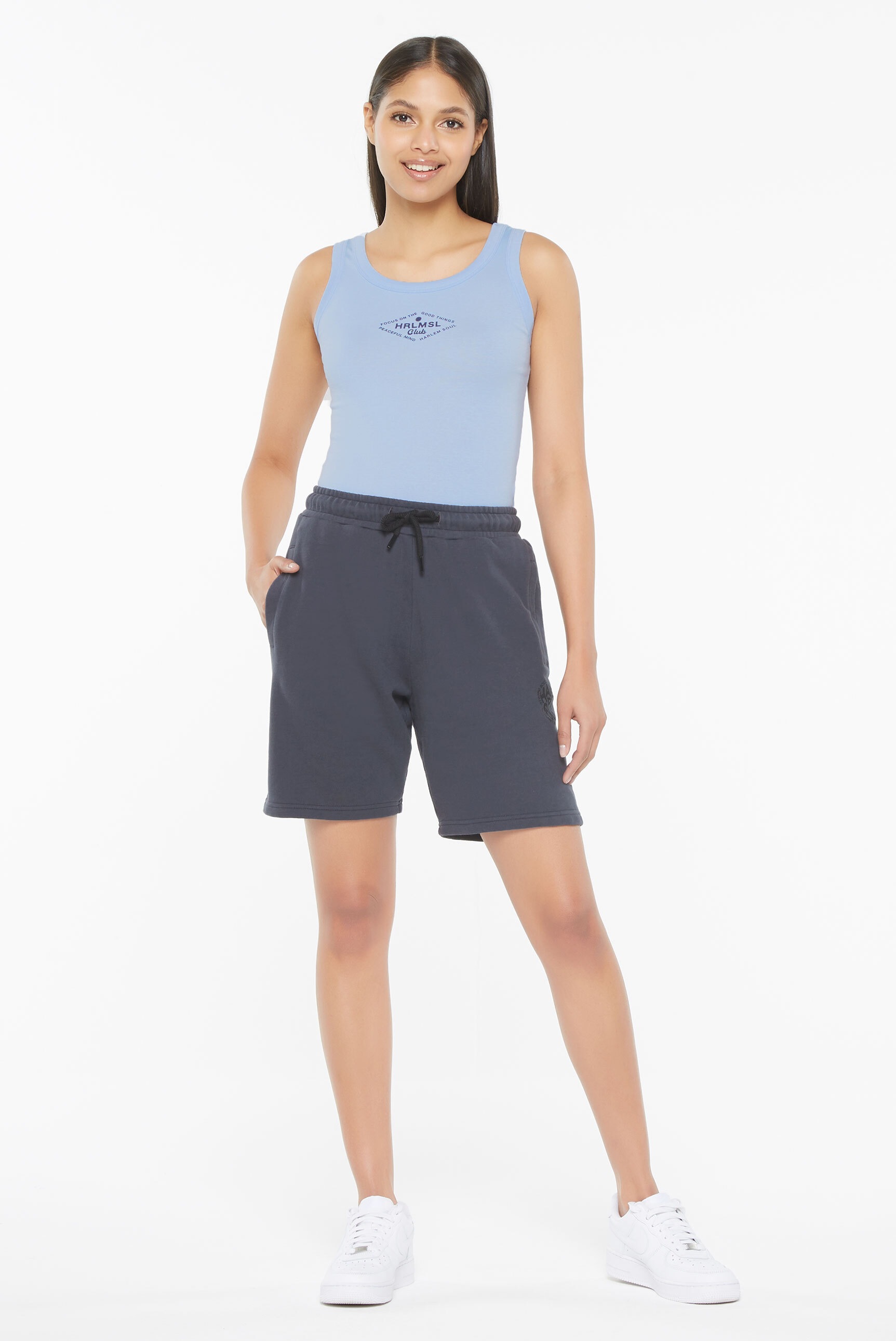 7. Bild von Harlem Soul Sweatshorts, mit Elastikbund und Kordel