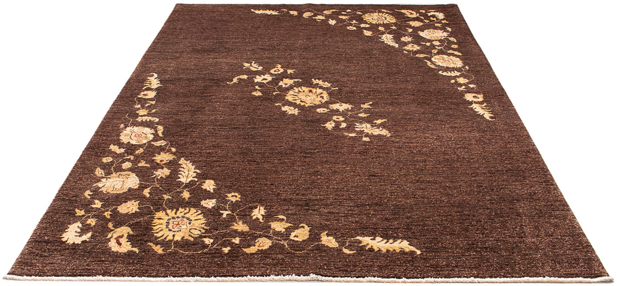 morgenland Orientteppich »Ziegler - 237 x 172 cm - braun«, rechteckig, Wohn günstig online kaufen