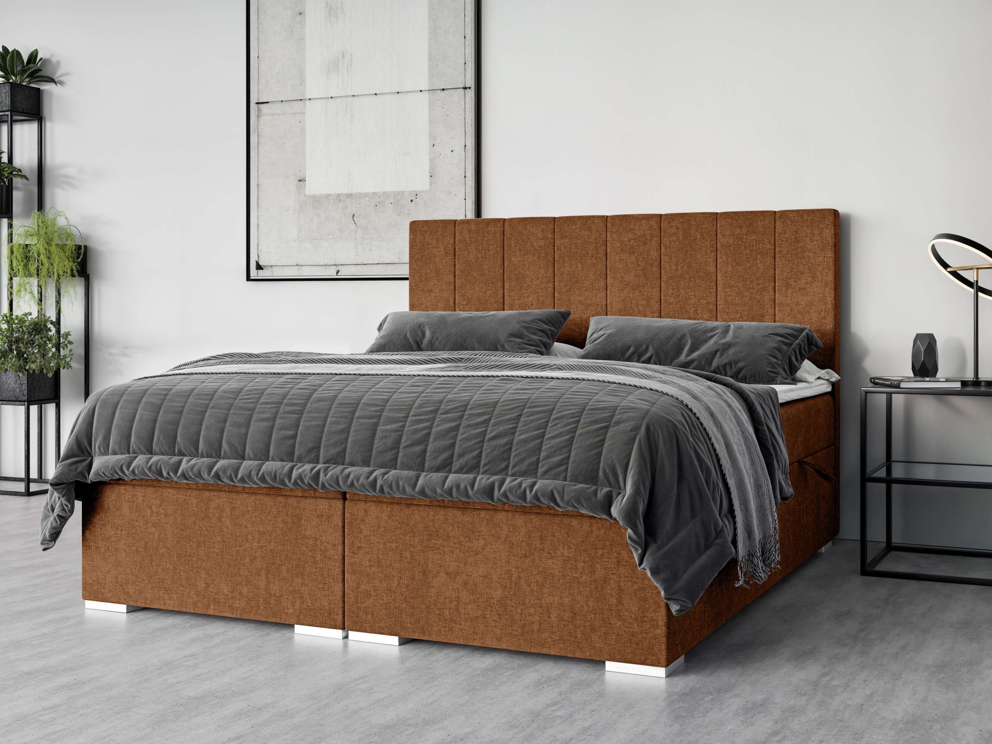 Home affaire Polsterbett »Ginoro mit Matratze und Topper, in 3 Breiten (140 günstig online kaufen