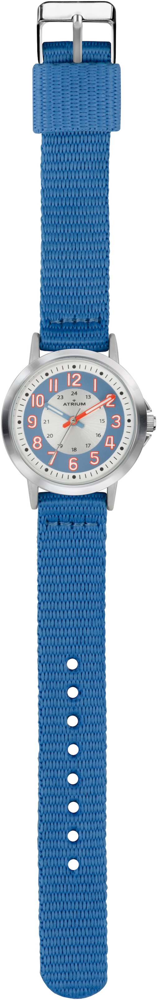 Atrium Quarzuhr, Armbanduhr,Kinderuhr,Lernuhr,Mädchen,Jungen, Schulanfang,Geschenkidee