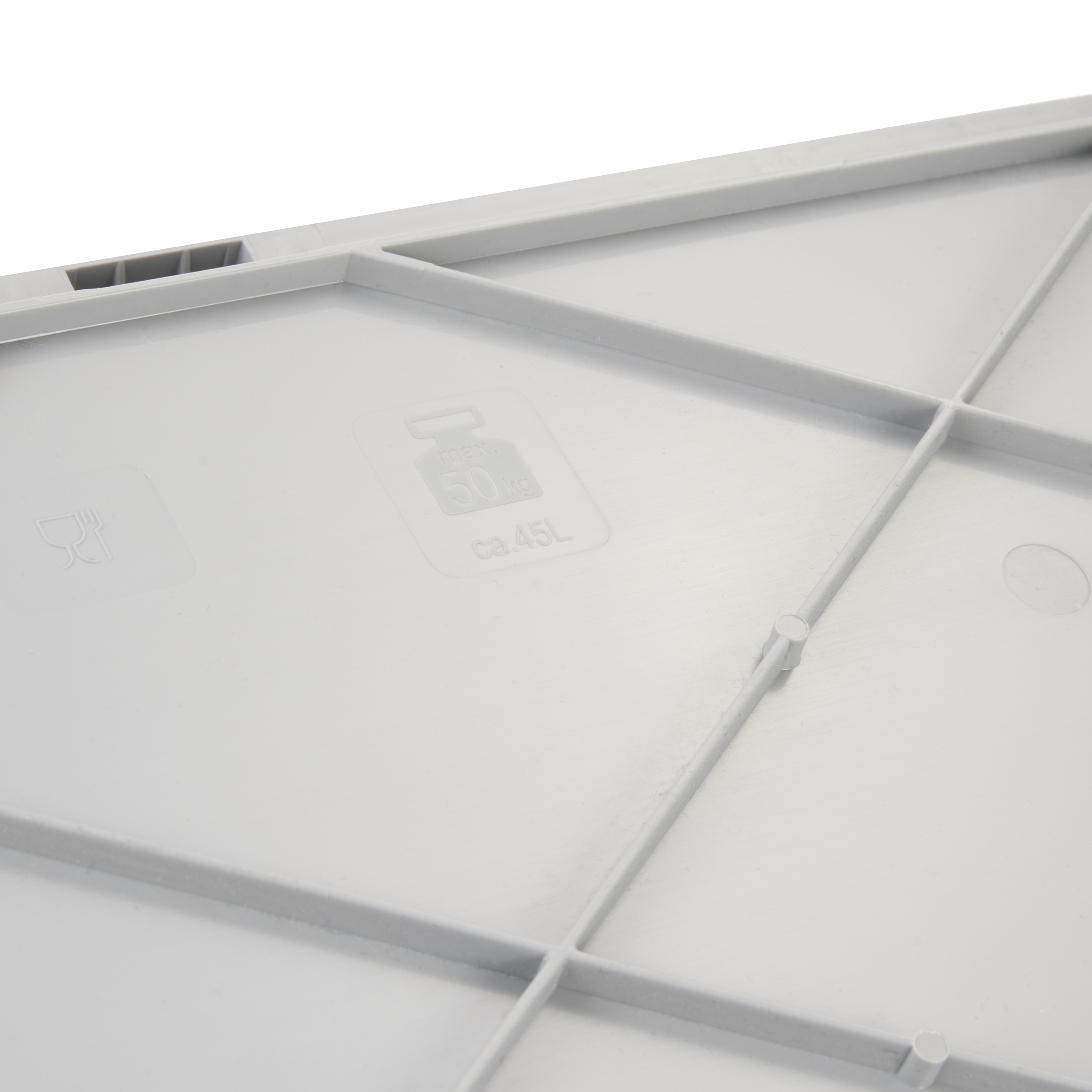 keeeper Klappbox »Profi-Klappbox ben 45l und faltbare Obst- und Gemüsebox neo 13l« Soft-Touch-Griffe, zusammenklappbar