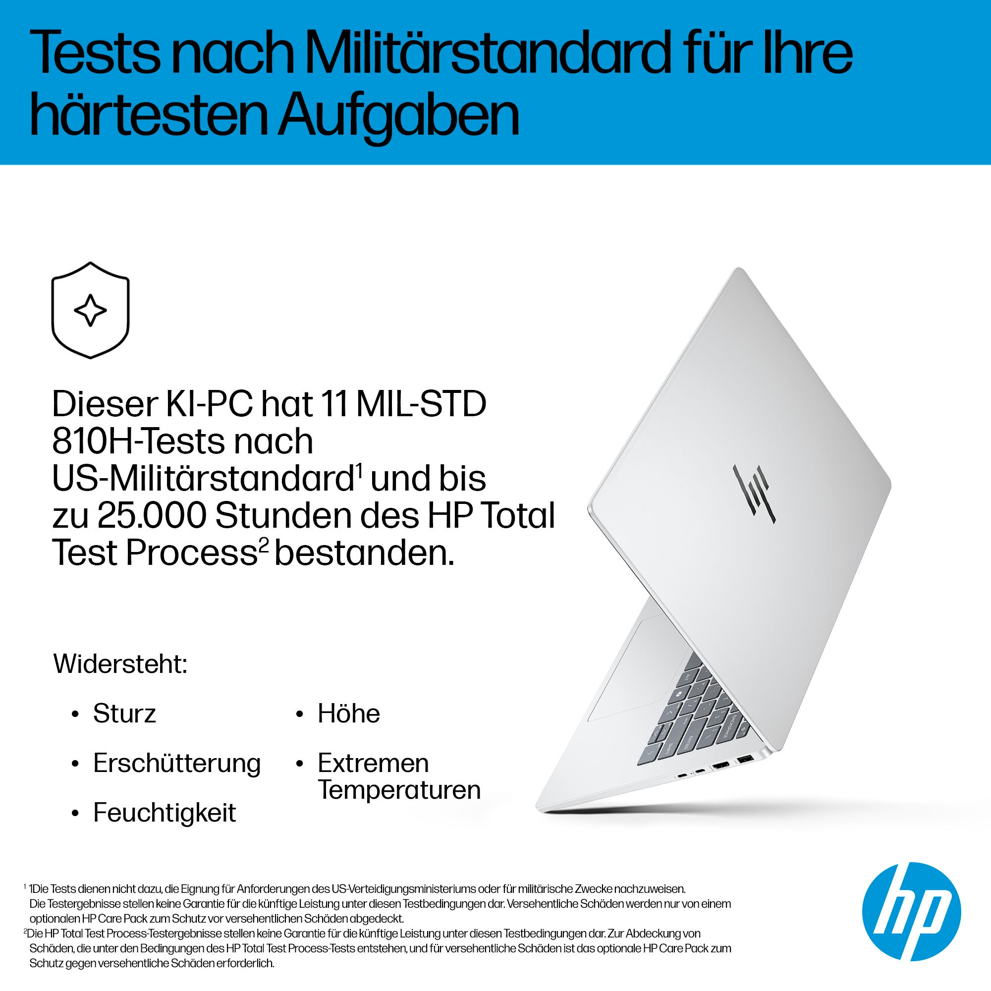 HP Notebook »OmniBook 7 14-fr0076ng«, 35,6 cm, / 14 Zoll, Intel, Core Ultra 7, ARC, 1000 GB SSD
