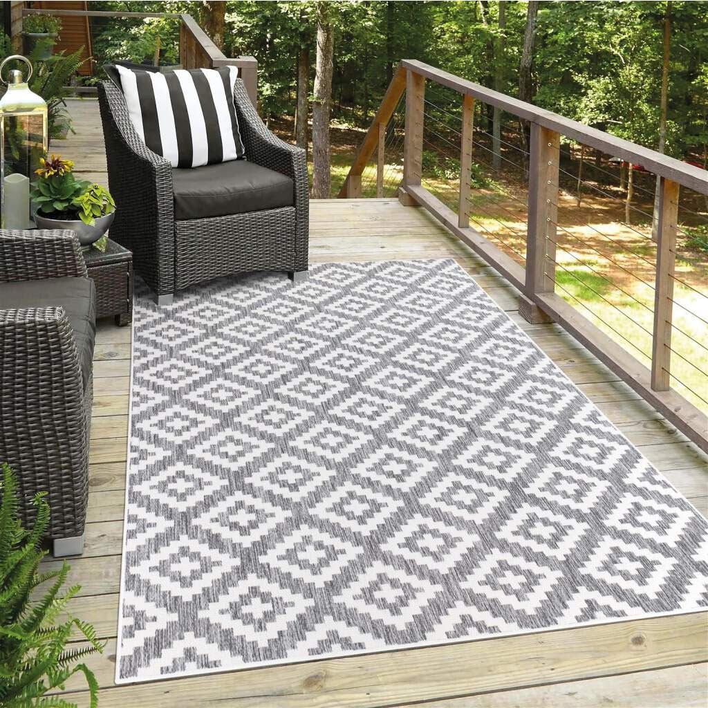 Carpet City Outdoorteppich »Outdoor 461«, rechteckig, 5 mm Höhe