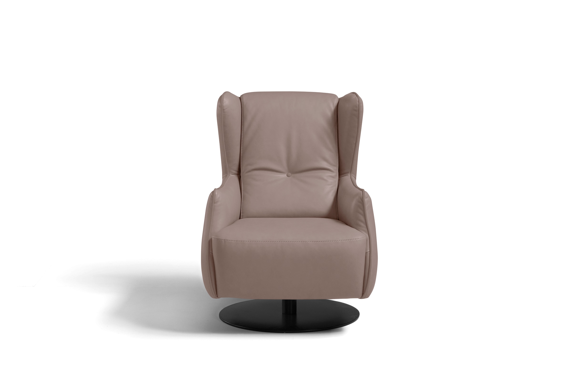 Egoitaliano Sessel »Randy Hochlehnsessel, Designsessel, Clubsessel, Ohrensessel«, Drehsessel, Relaxsessel, kompakte Stellmaße, bequem