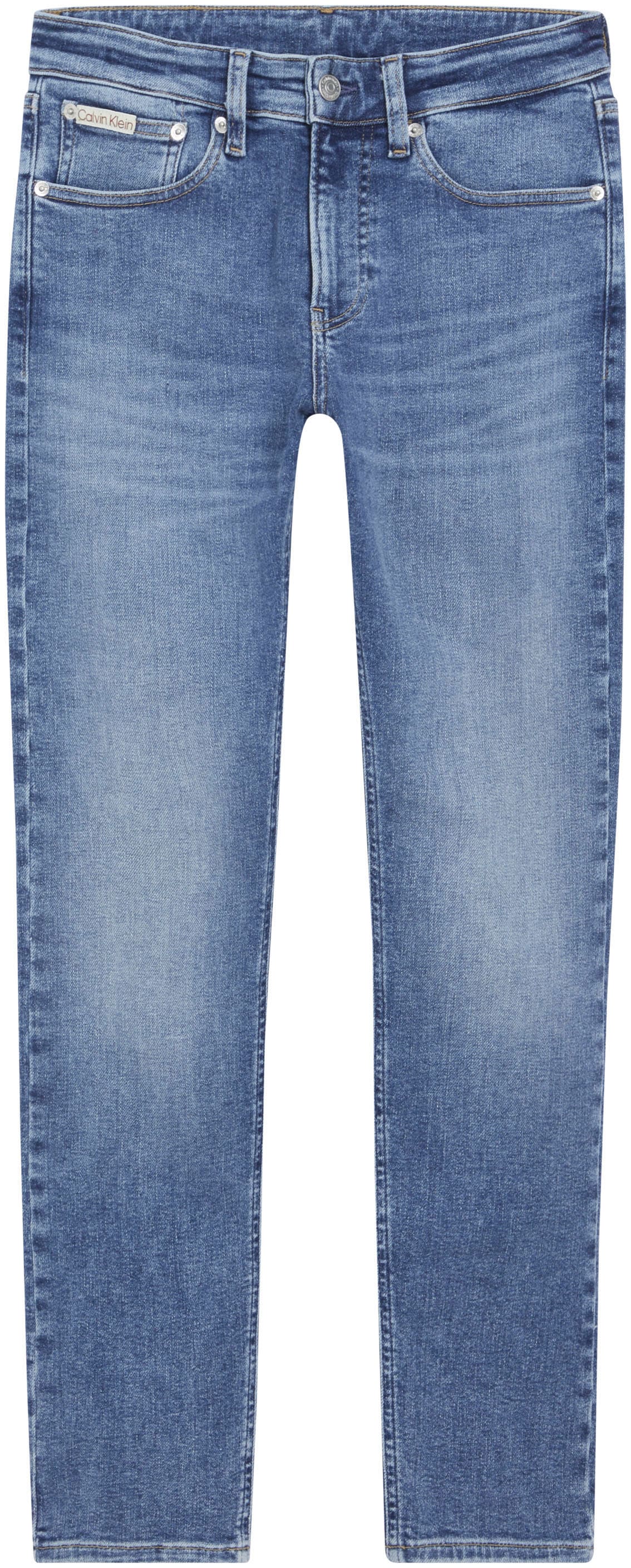 Calvin Klein Jeans Stretch-Jeans »SKINNY«, Coinpocket, Logostickerei