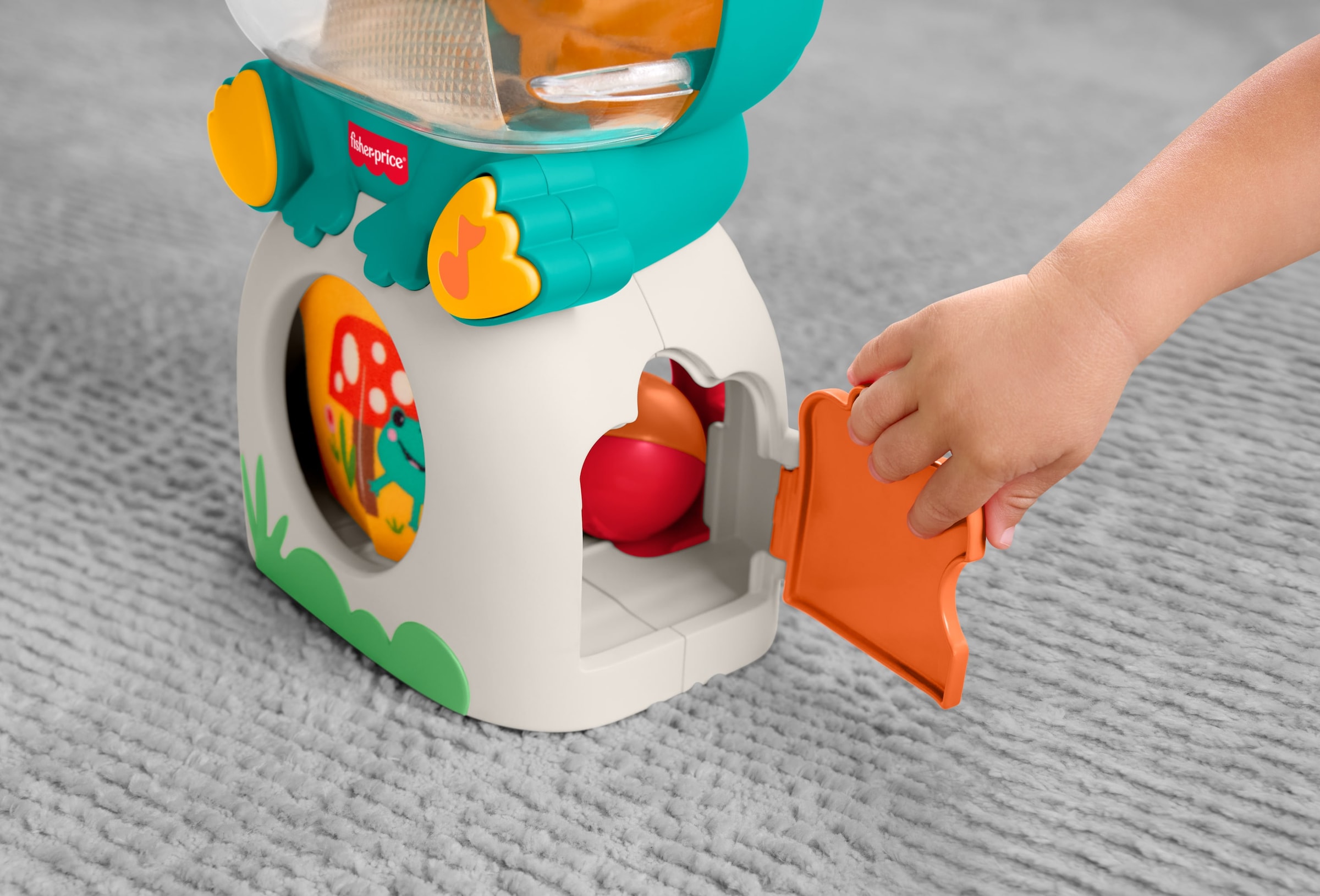 Fisher-Price® Lernspielzeug »Leuchtender und rollender Frosch« mit Musik, Lichtern und Geräuschen
