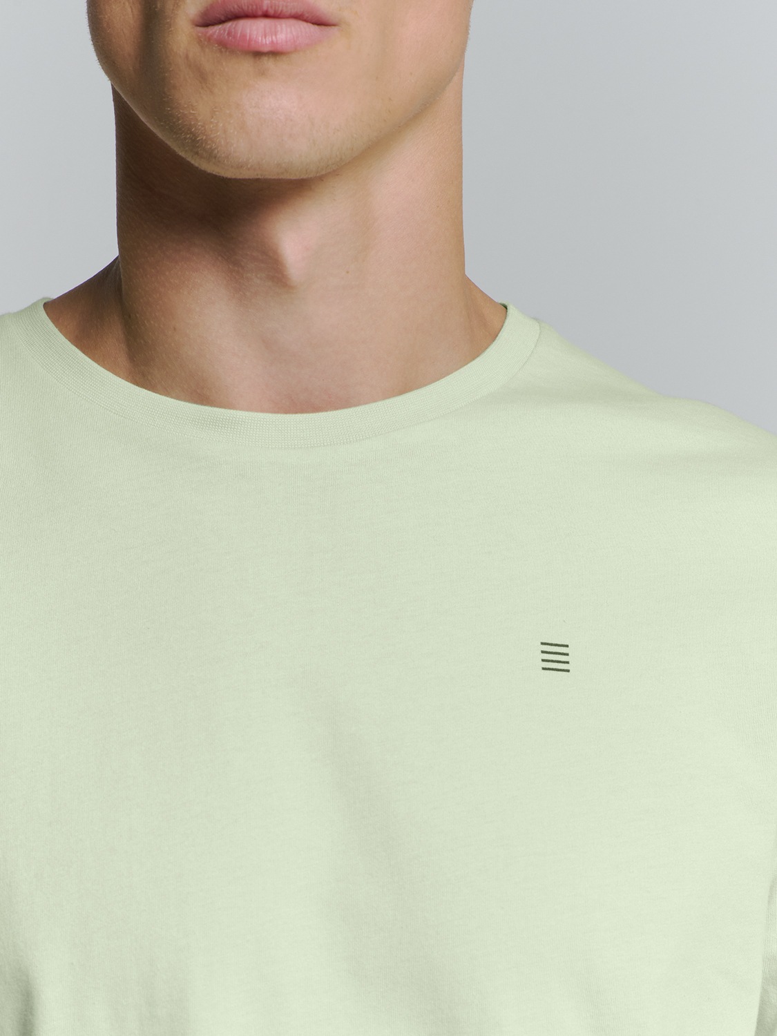 NO EXCESS T-Shirt »No Excess Basic Rundhals T-Shirt T-Shirt Crewneck Solid Basic«