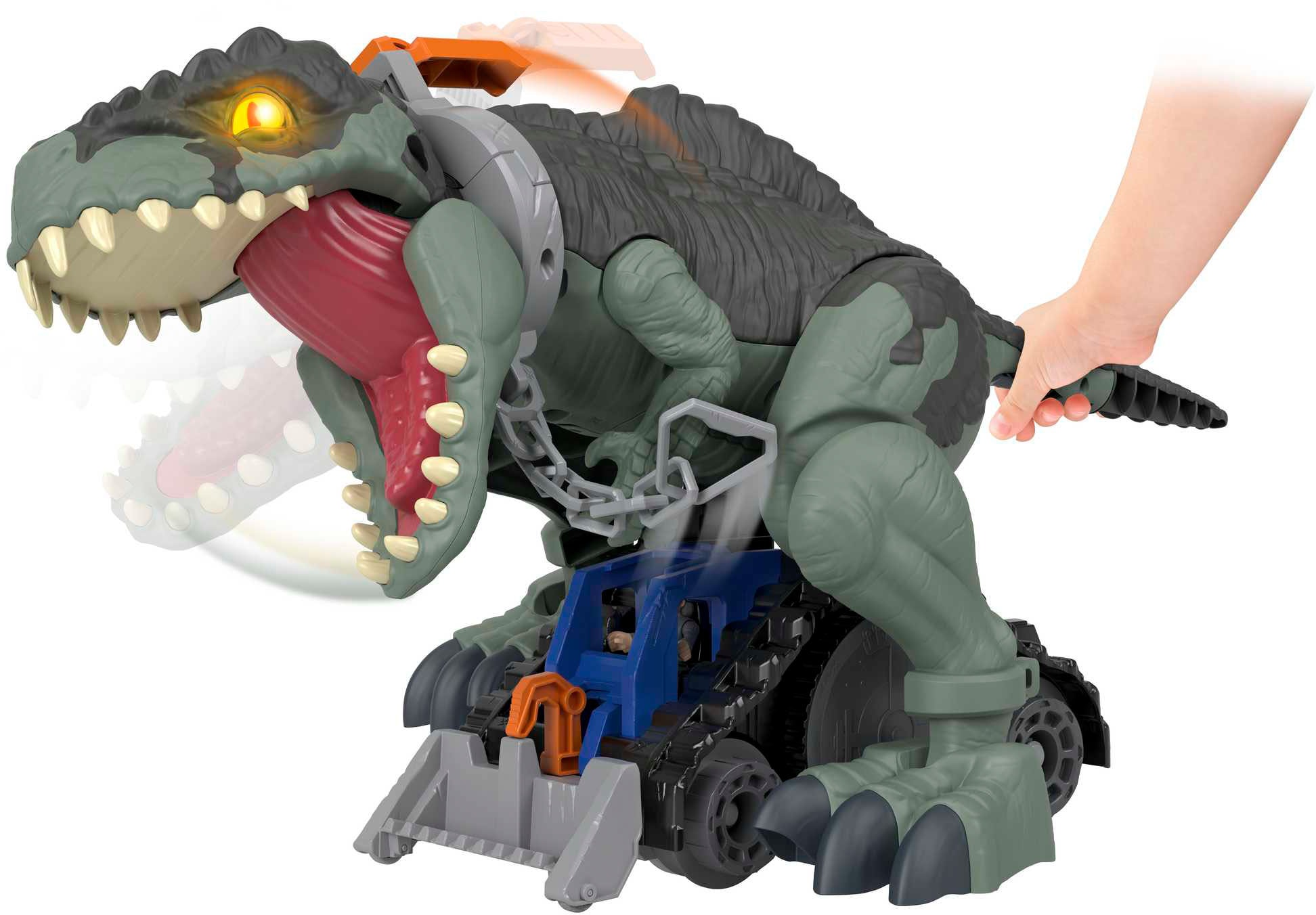 Mattel® Actionfigur »Imaginext Jurassic World Riesen-Dinosaurier«, inklusive Owen-Figur