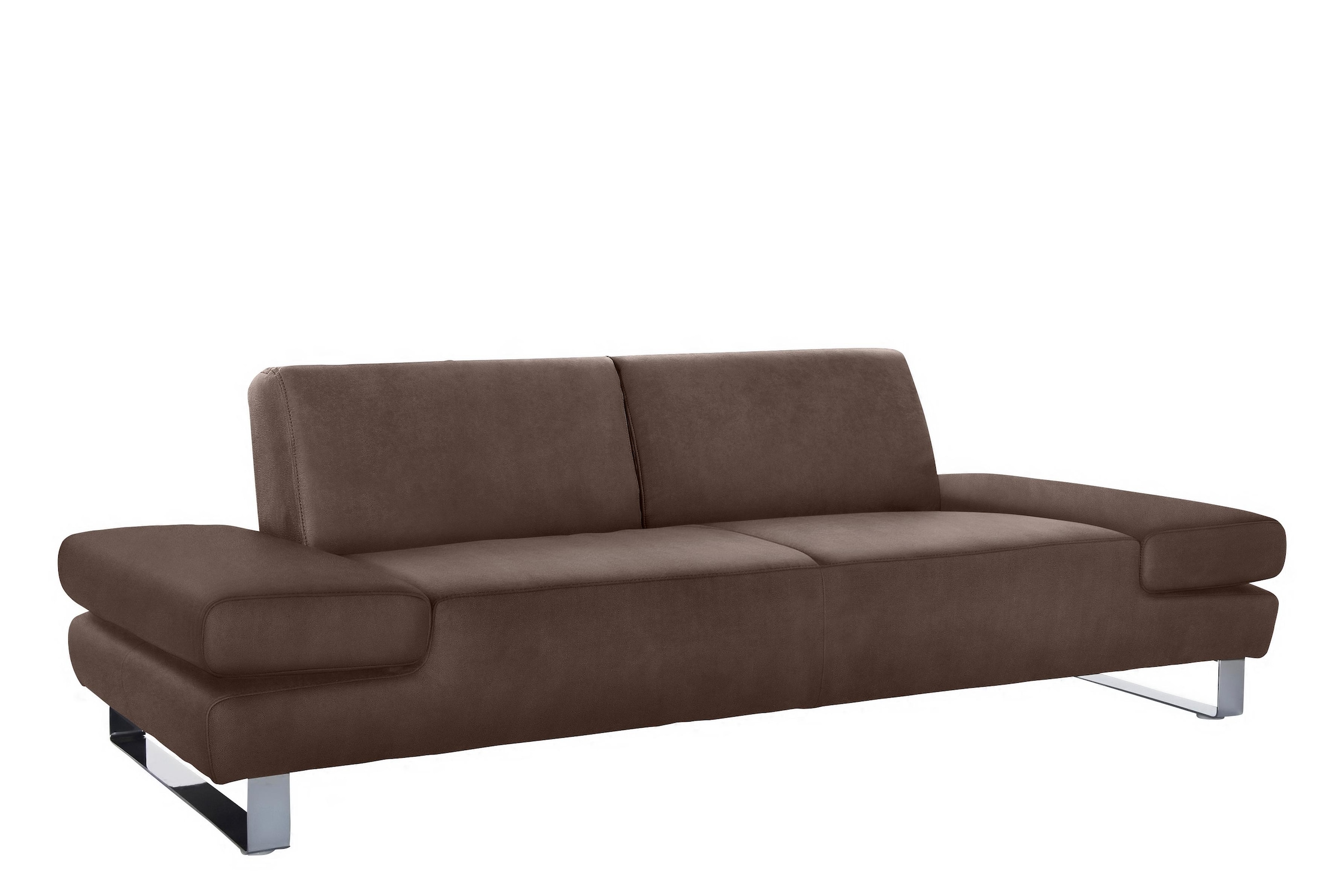 W.SCHILLIG 3-Sitzer »taboo Designsofa mit hohem Sitzkomfort«, mit Übertiefe, inklusive Armlehnenverstellung