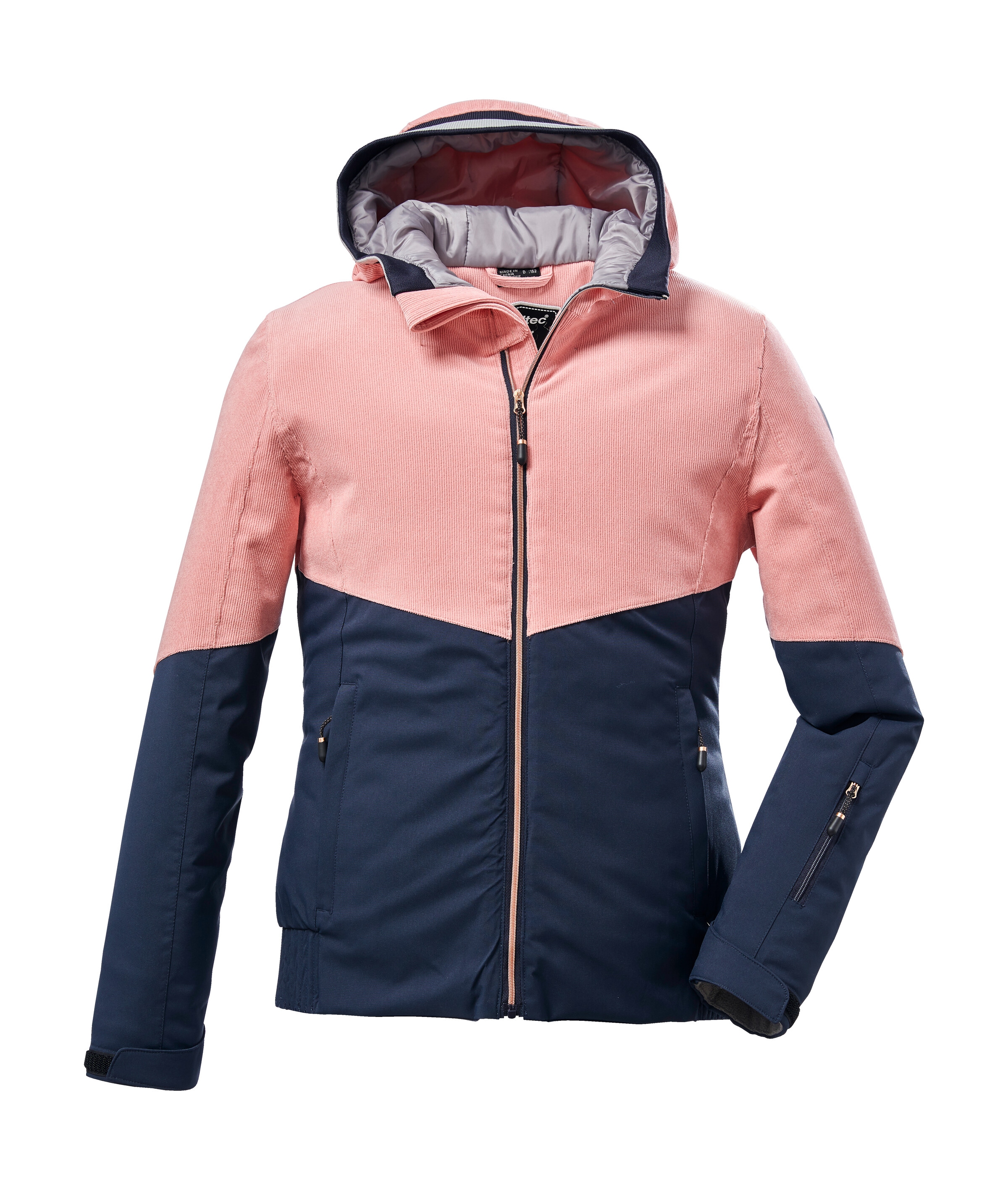 Killtec Skijacke »KSW 52 GRLS SKI JCKT« Wasser- und winddichte Skijacke mit urbanem Look und Fleecefutter