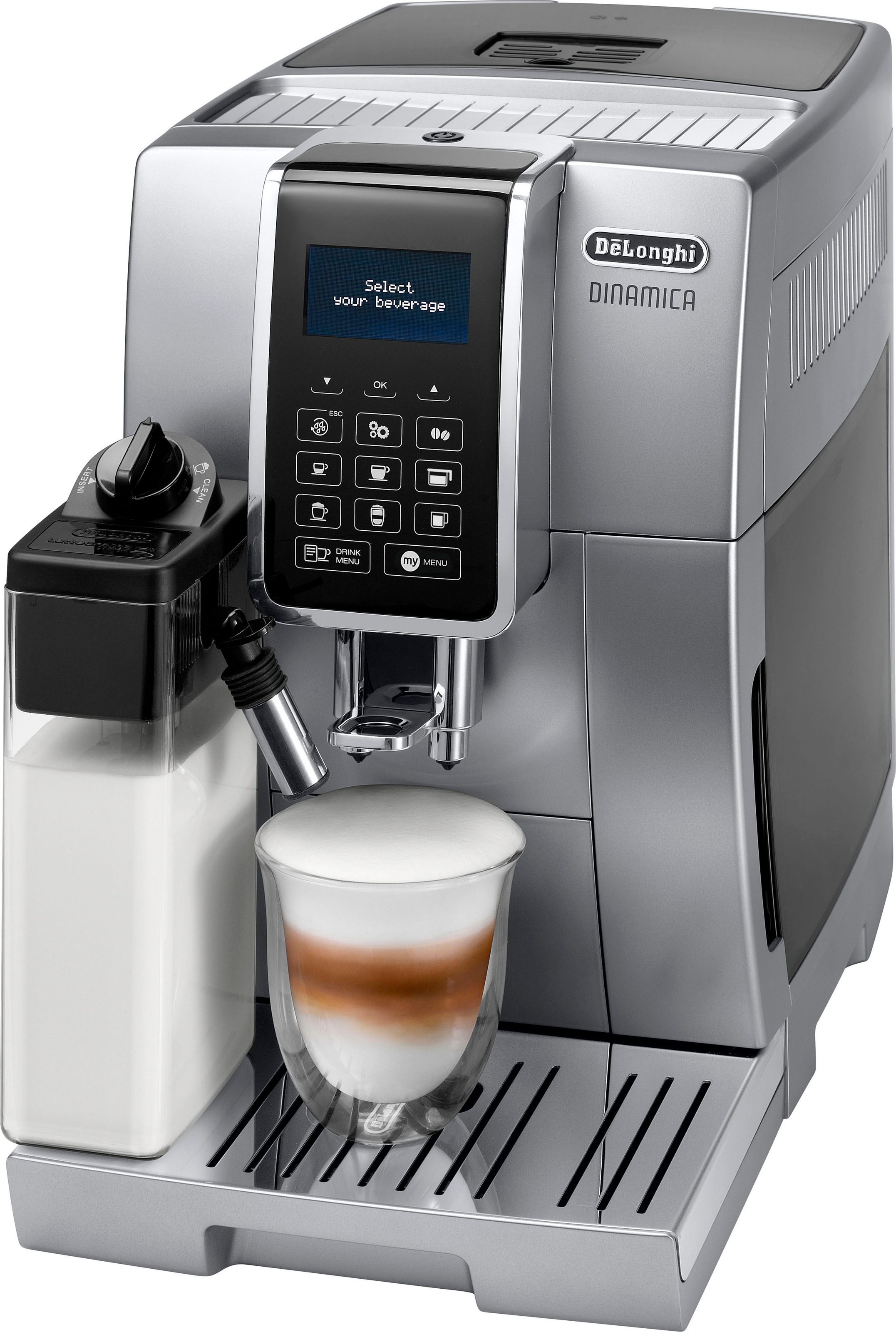 Bild von De'Longhi Kaffeevollautomat »Dinamica ECAM 356.77.S«, mit Kaffeekannenfunktion