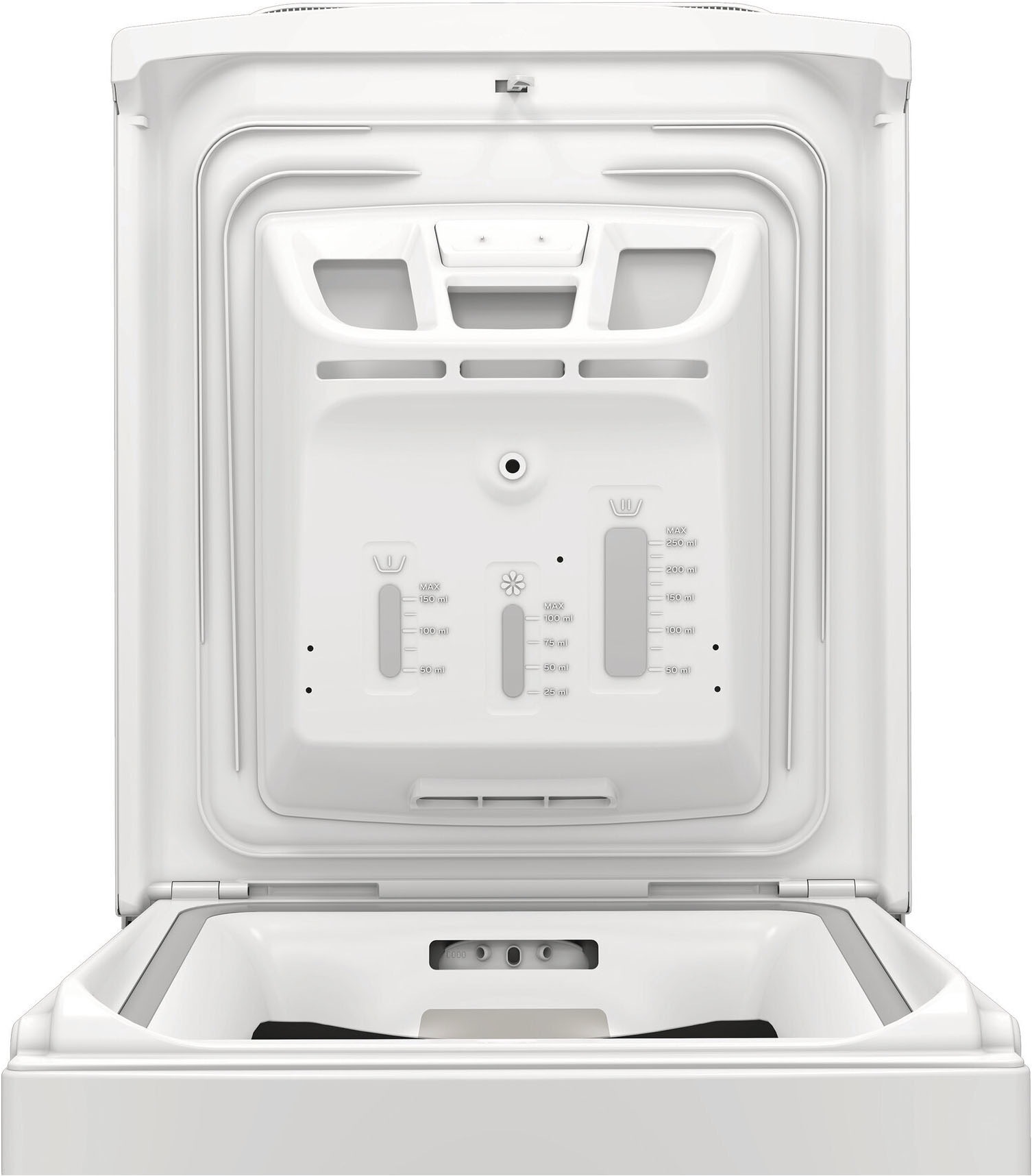 BAUKNECHT Waschmaschine Toplader »TBK SW 62A BW« 6 kg 1200 U/min HomeWhiz – smarte Vernetzung für mehr Komfort