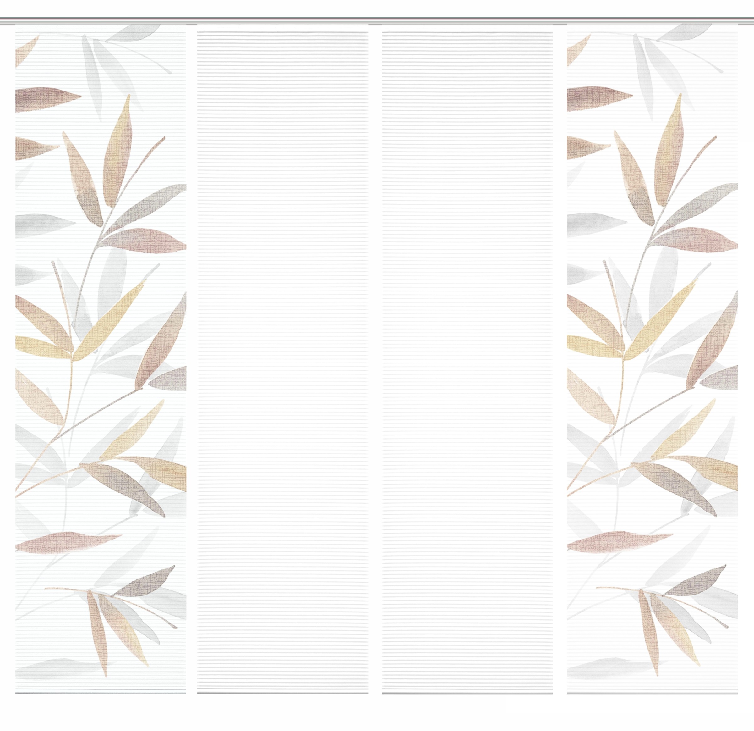 HOME in green Schiebegardine »RANDOW« Paneelwagen 4 Stk. tlg. SET DIGITALDR günstig online kaufen