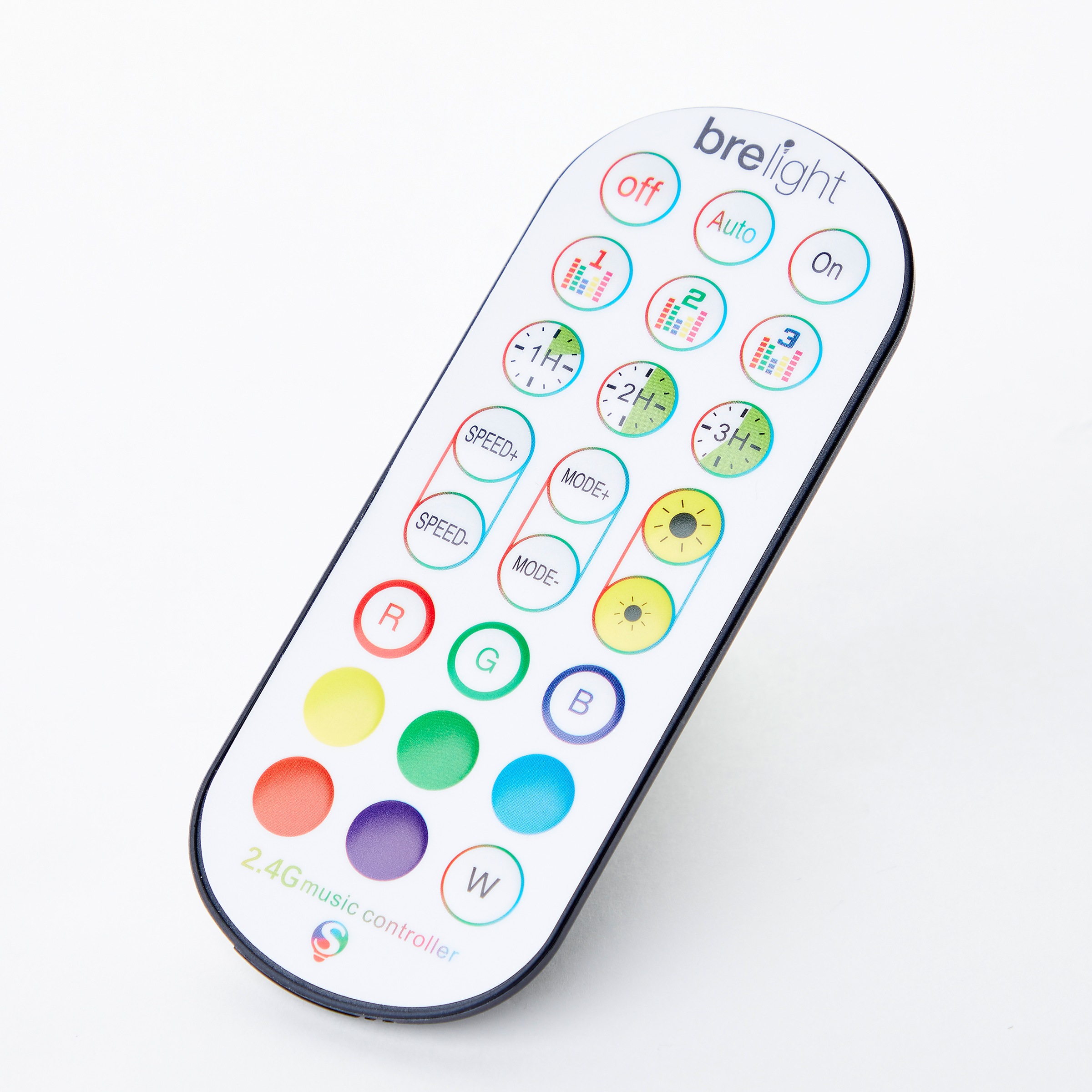 BreLight LED Tischleuchte »Neele«, Leuchtmittel LED-Modul | LED fest integriert, 50 cm, IC RGB, Musiksensor, dimmbar
