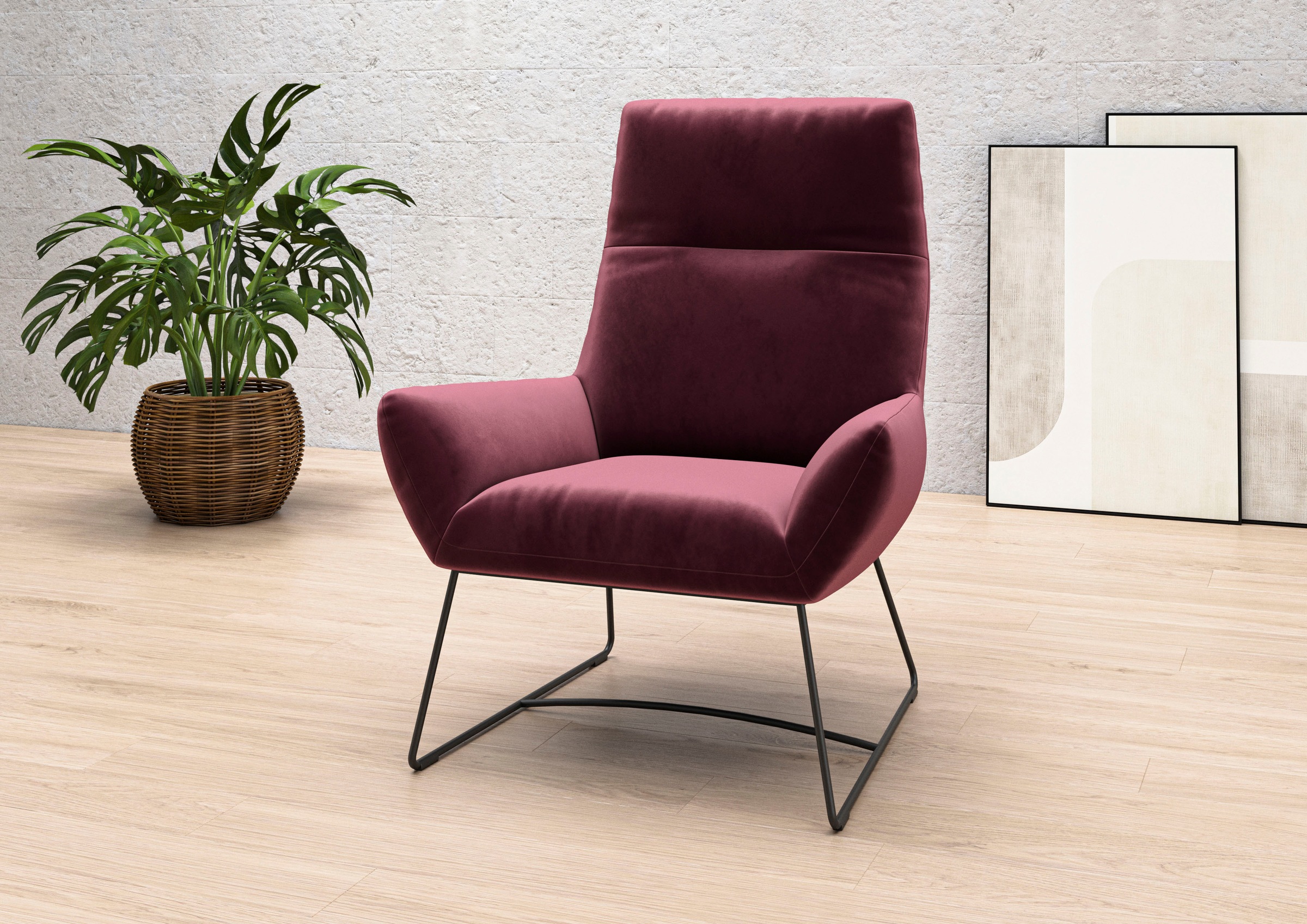 Home affaire Sessel »Basic Relaxsessel« Extra hohe Rückenlehne günstig online kaufen