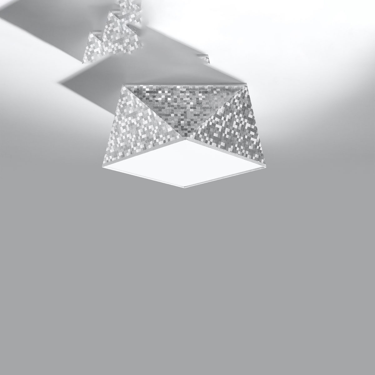 SOLLUX lighting Deckenleuchte »HEXA«, 1 flammig, Leuchtmittel E27   ohne Le günstig online kaufen