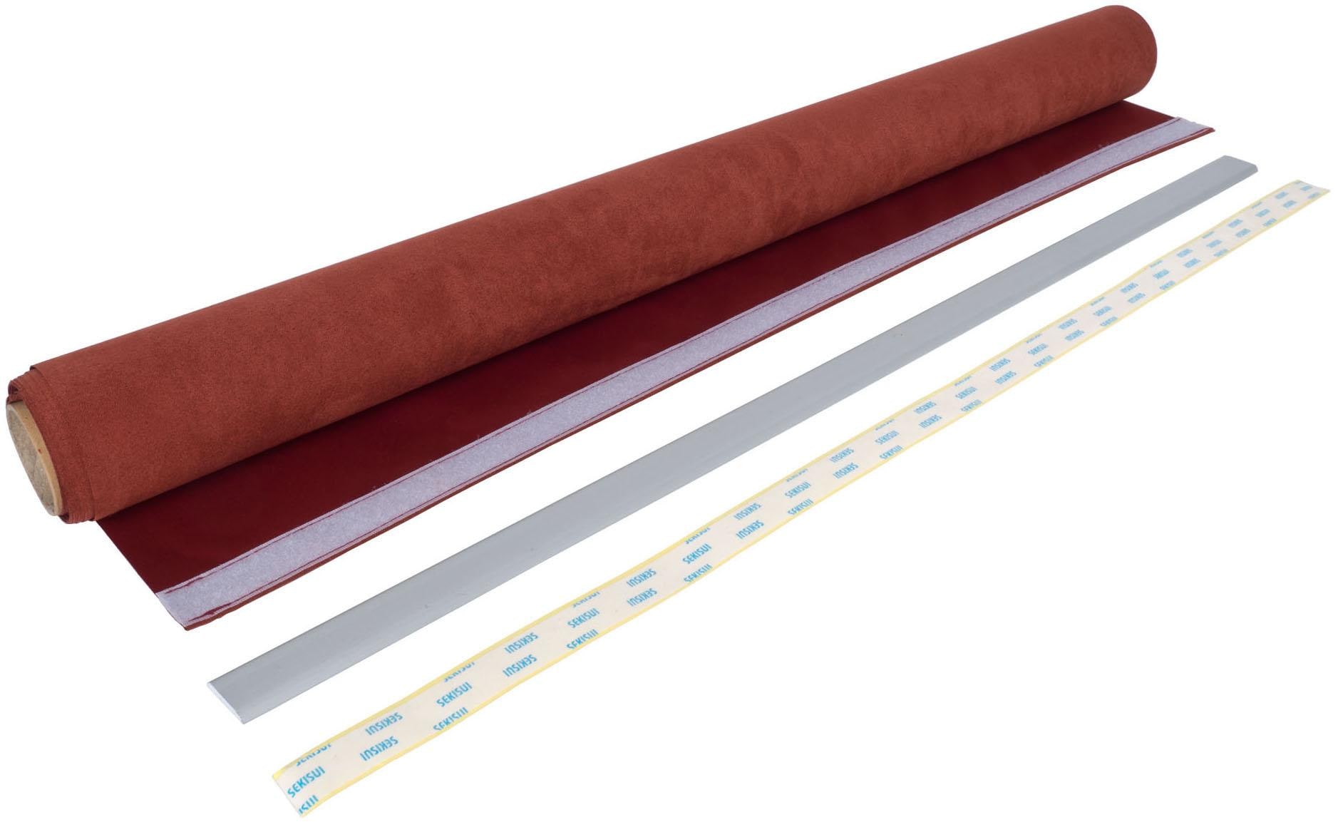 Liedeco Schiebegardine Klettband 1 Stk. tlg. HxB: 245x60, ohne Paneelwagen